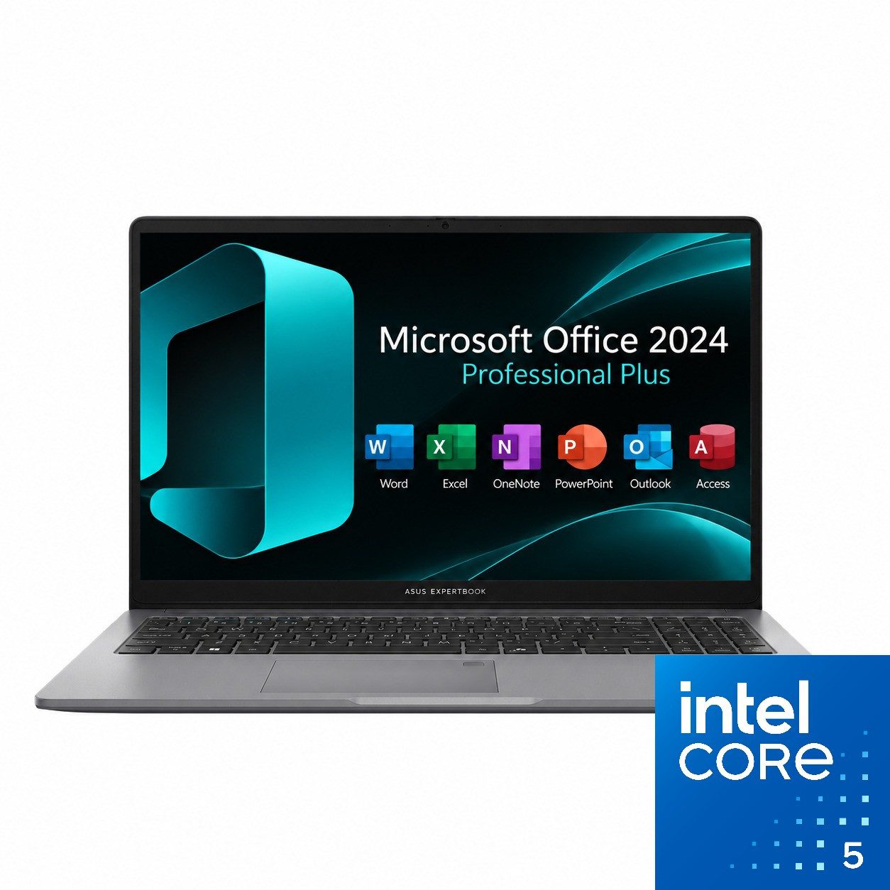 Asus ExpertBook P1 Notebook (39,6 cm/15.6 Zoll, Intel Core i5 210H, Intel Grafik, 8 GB, 256 GB SSD)