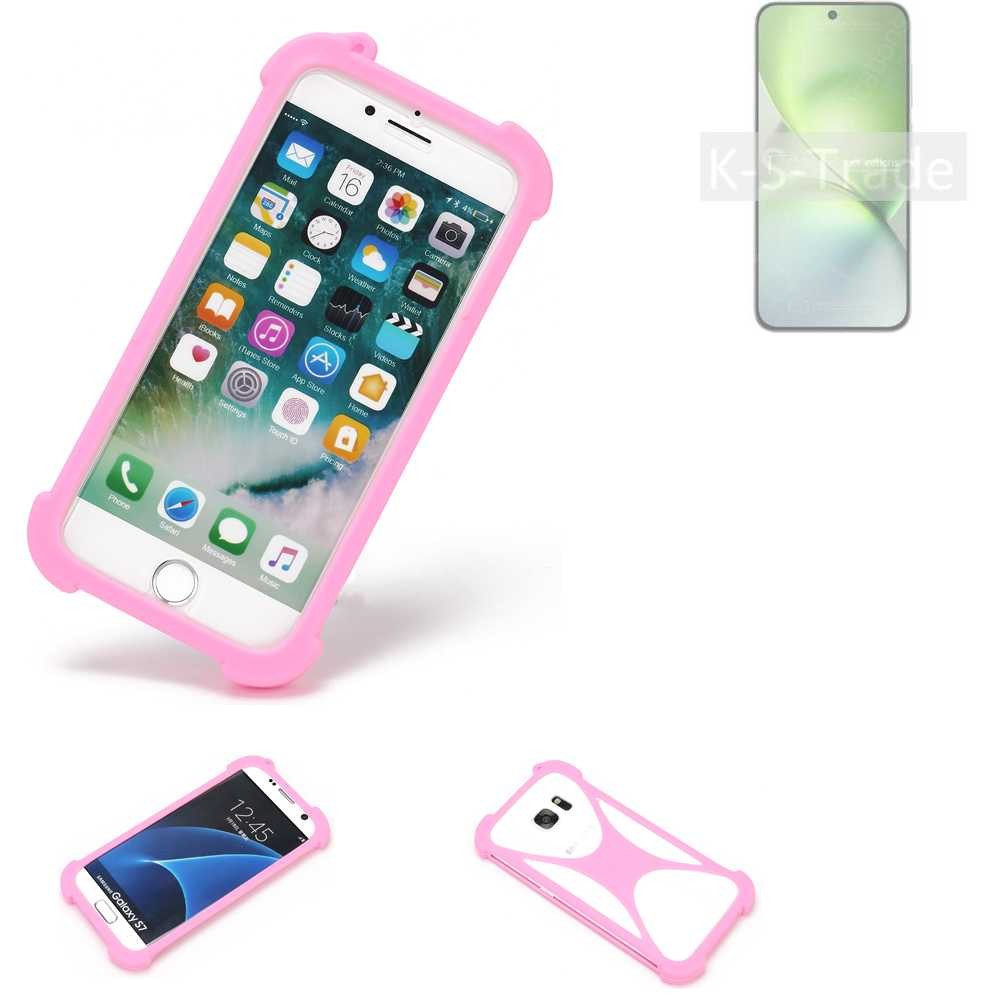 K-S-Trade Handyhülle für Vivo X200 Pro mini, Handy Hülle Schutz Hülle Bumper Silikon Schutz Hülle Cover Case
