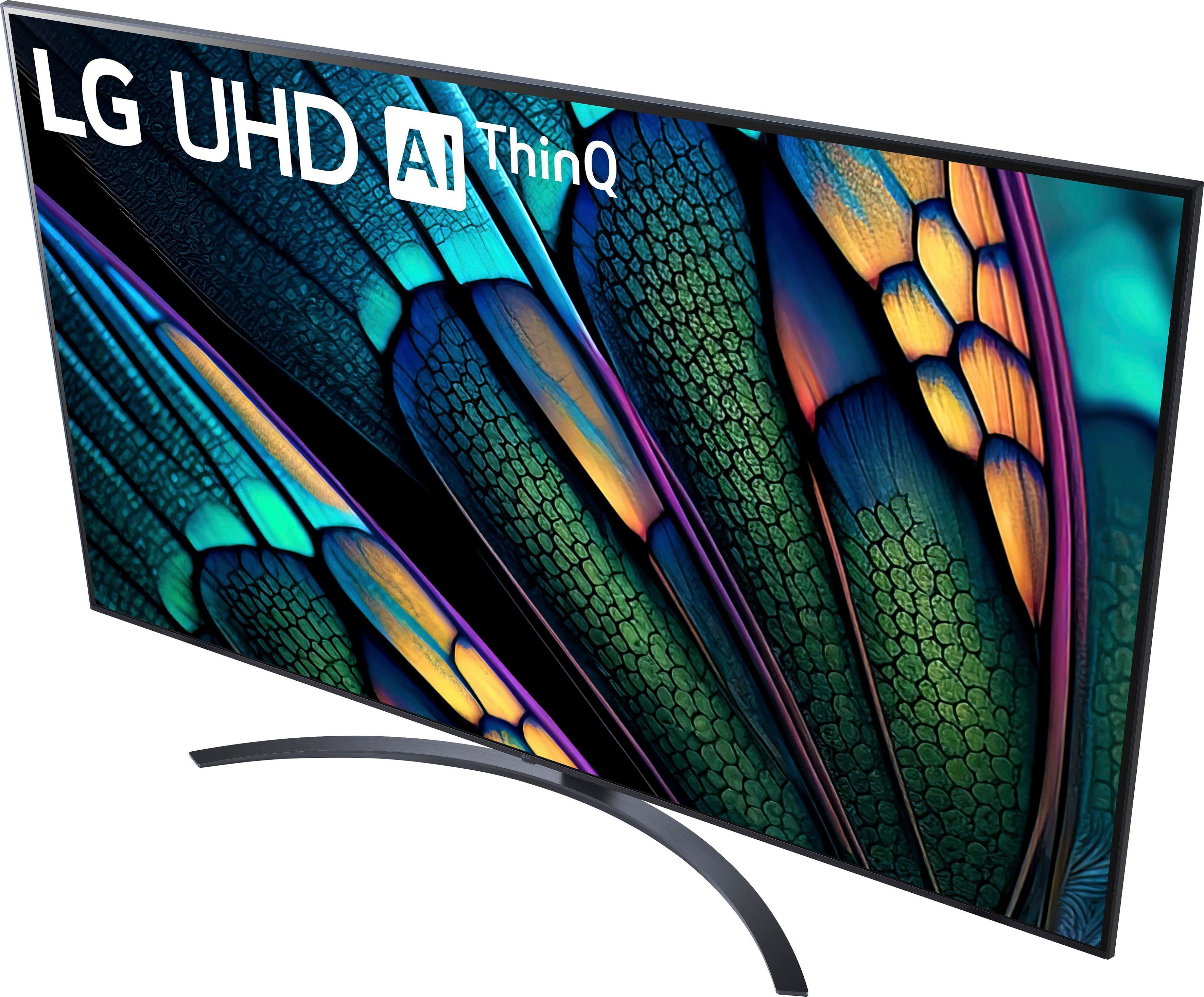 Smart-TV, cm/86 UHD,α7 LED-Fernseher HD, 4K Brightness AI-Prozessor,HDR10,AI Pro,AI Sound LG Gen6 4K Zoll, Ultra (218 Control) 86UR81006LA