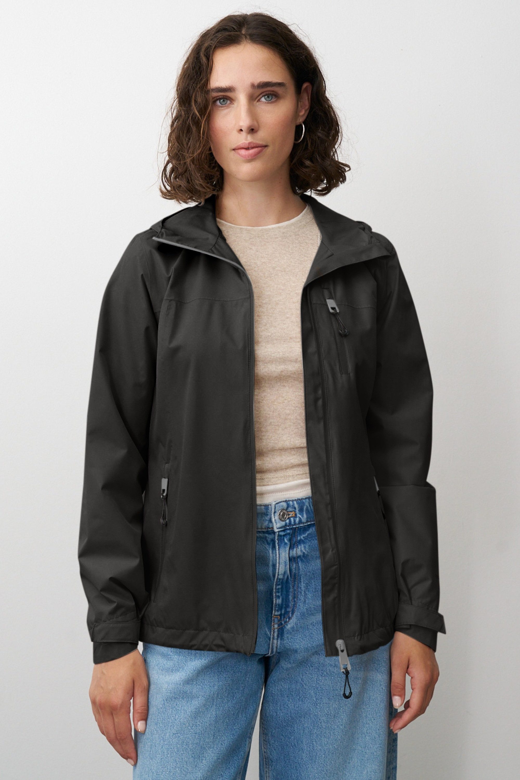 ONUA Regenjacke wasserdichte Wanderjacke, Outdoorjacke oder Hardshelljacke