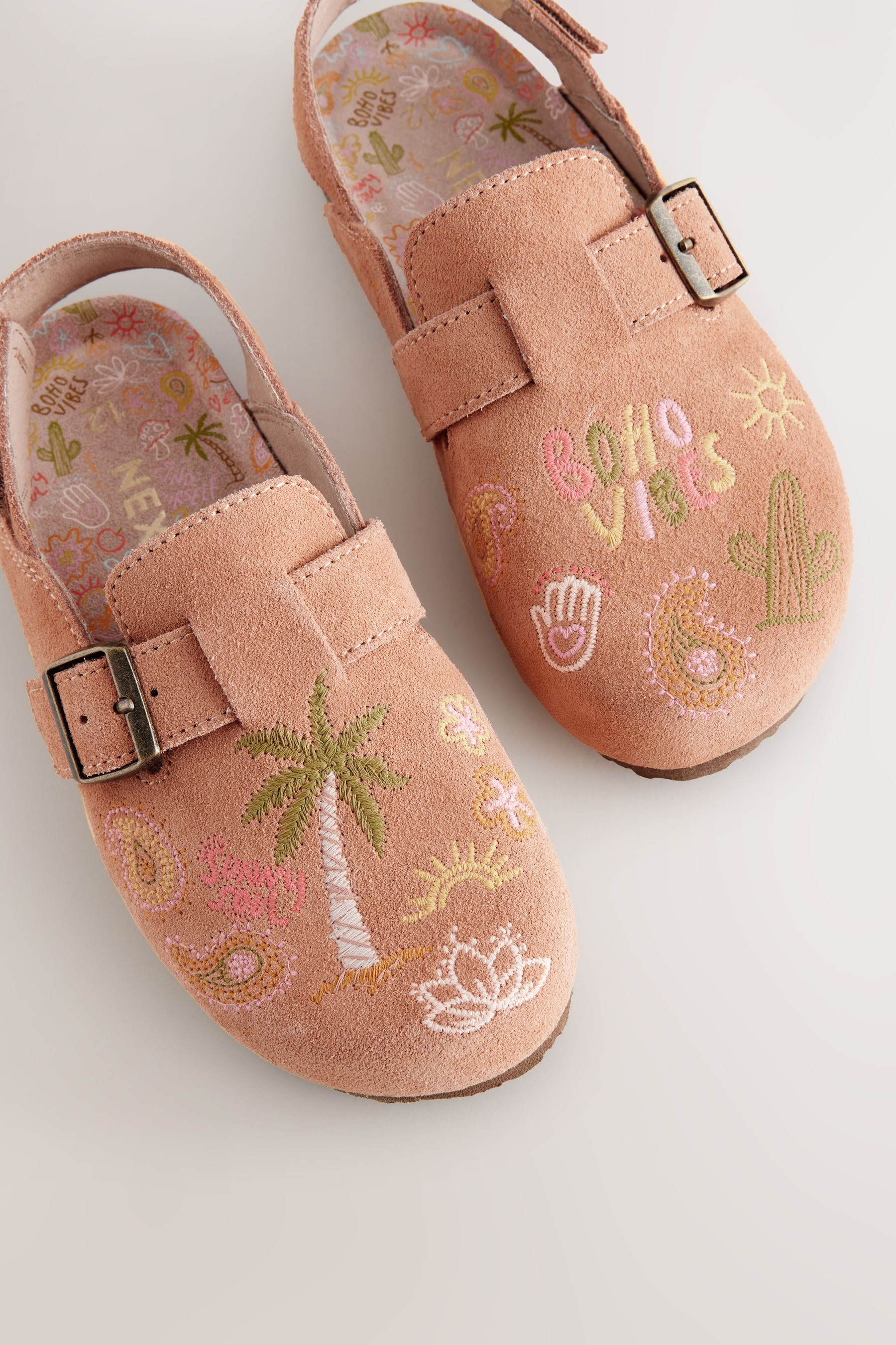 Next Clogs aus Veloursleder Clog (1-tlg) günstig online kaufen