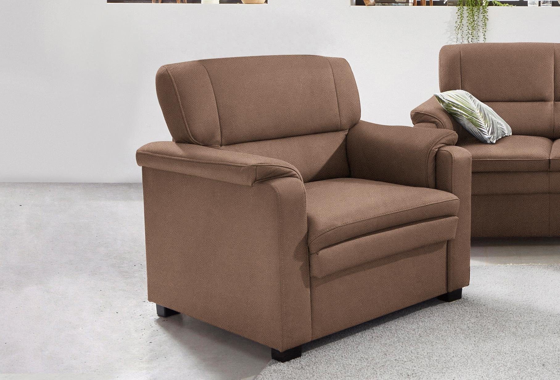 sit&more Sessel Pisa, mit Federkern günstig online kaufen
