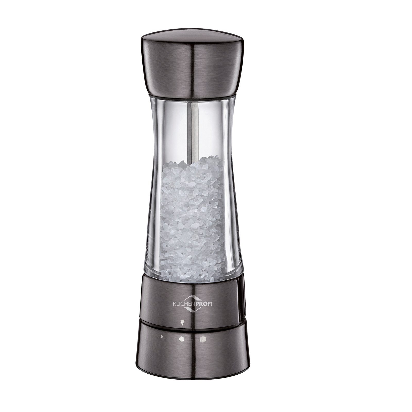 Küchenprofi Salzmühle Salzmühle Pfeffermühle Monaco, Grau (1 Gewürzmühle 17,5 cm Stück)