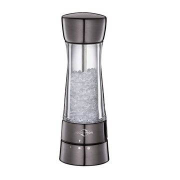 Küchenprofi Salzmühle Salzmühle Pfeffermühle 17,5 cm Grau Monaco, (1 Stück), Gewürzmühle