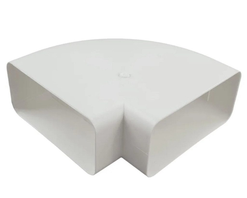 keenberk Umluftmodul Flachkanalsystem Lüftungskomponenten Abluft Winkel Abzweige PVC
