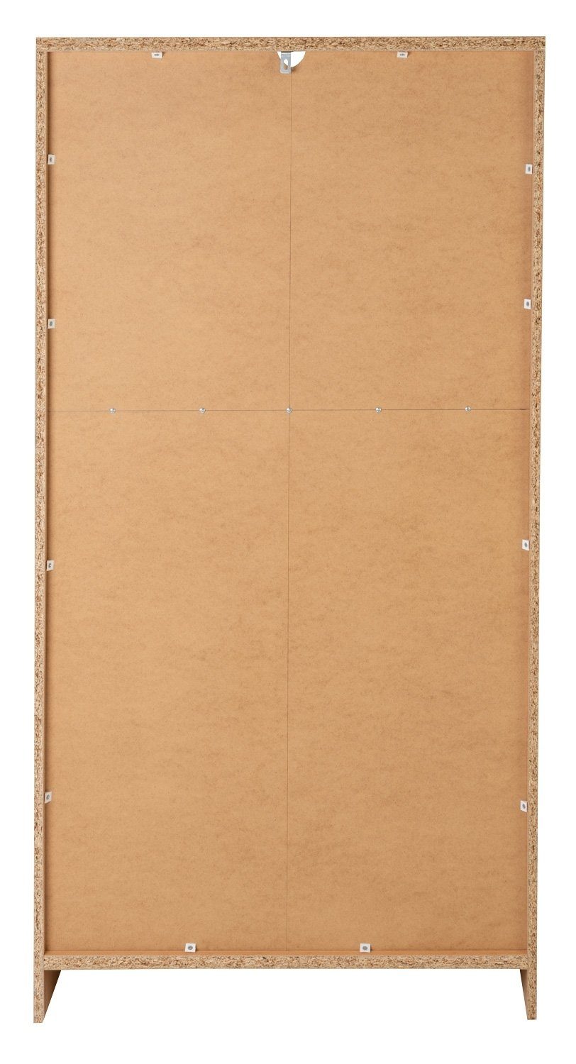 Regal Bücherregal OPTIMUS, B 72 cm, H 148 cm, 1-tlg., Buchedekor Braun, 4 Einlegeböden