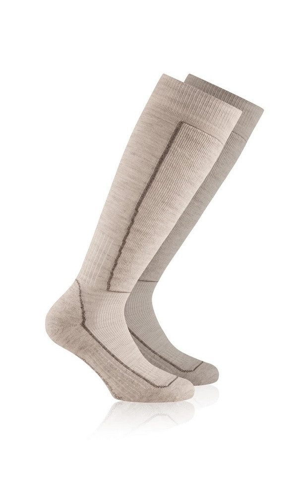 Rohner Socks Skisocken Natural Ski (Wollmischgewebe) beige - 1 Paar günstig online kaufen