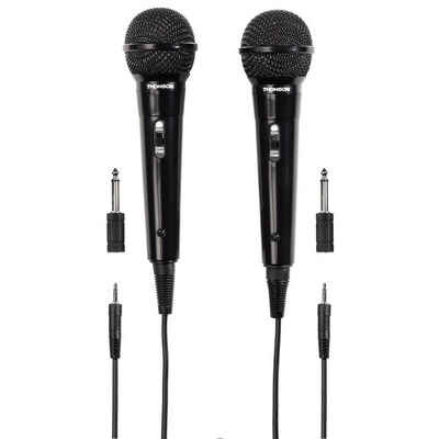 Thomson Mikrofon »Dynamisches Mikrofon M135D, Karaoke, 2er Pack, 3,5 mm, 3 m Kabel«