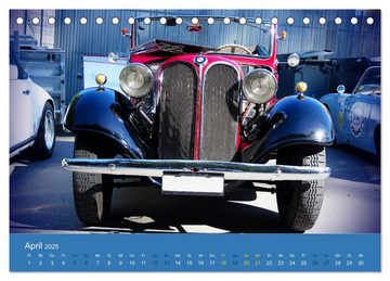 CALVENDO Wandkalender BMW Classics (Tischkalender 2025 DIN A5 quer), CALVENDO Monatskalender