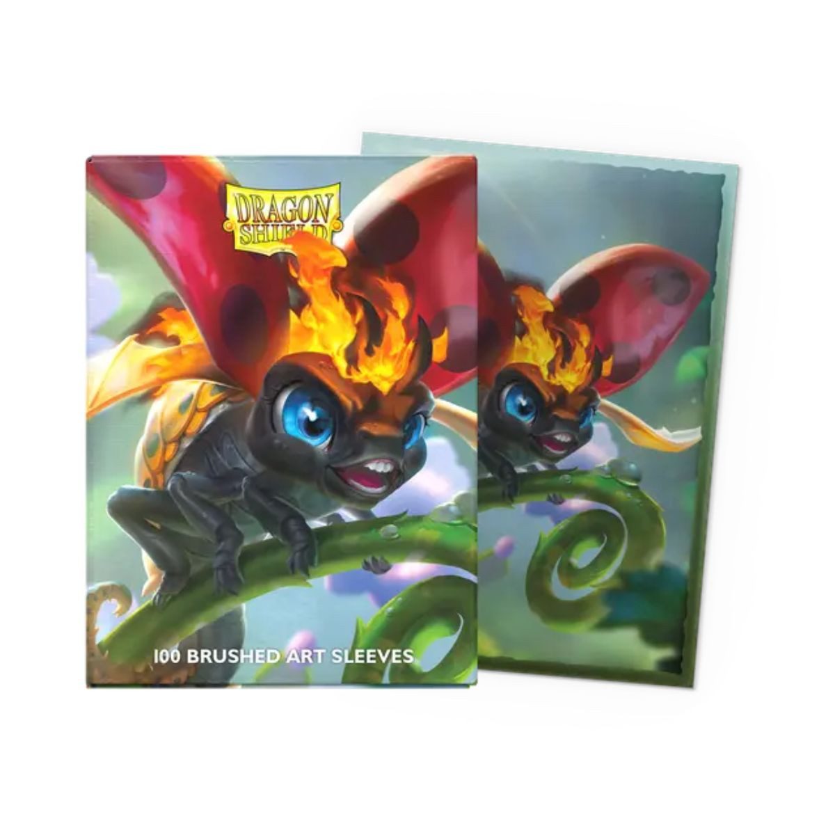 Dragon Shield Sammelkarte Standard Size Brushed Art Sleeves (100), The Burnbug