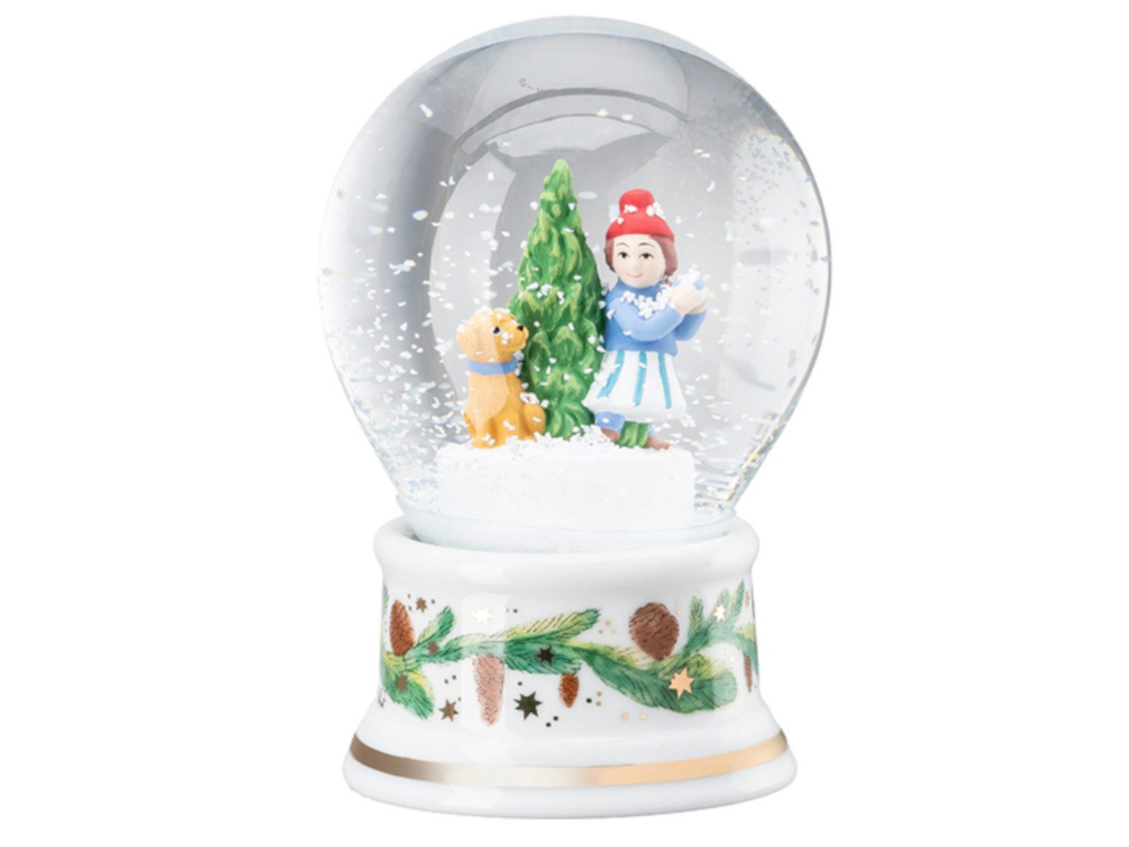 Hutschenreuther Weihnachtsfigur Weihnachten limitiert Schneekugel 2025 günstig online kaufen