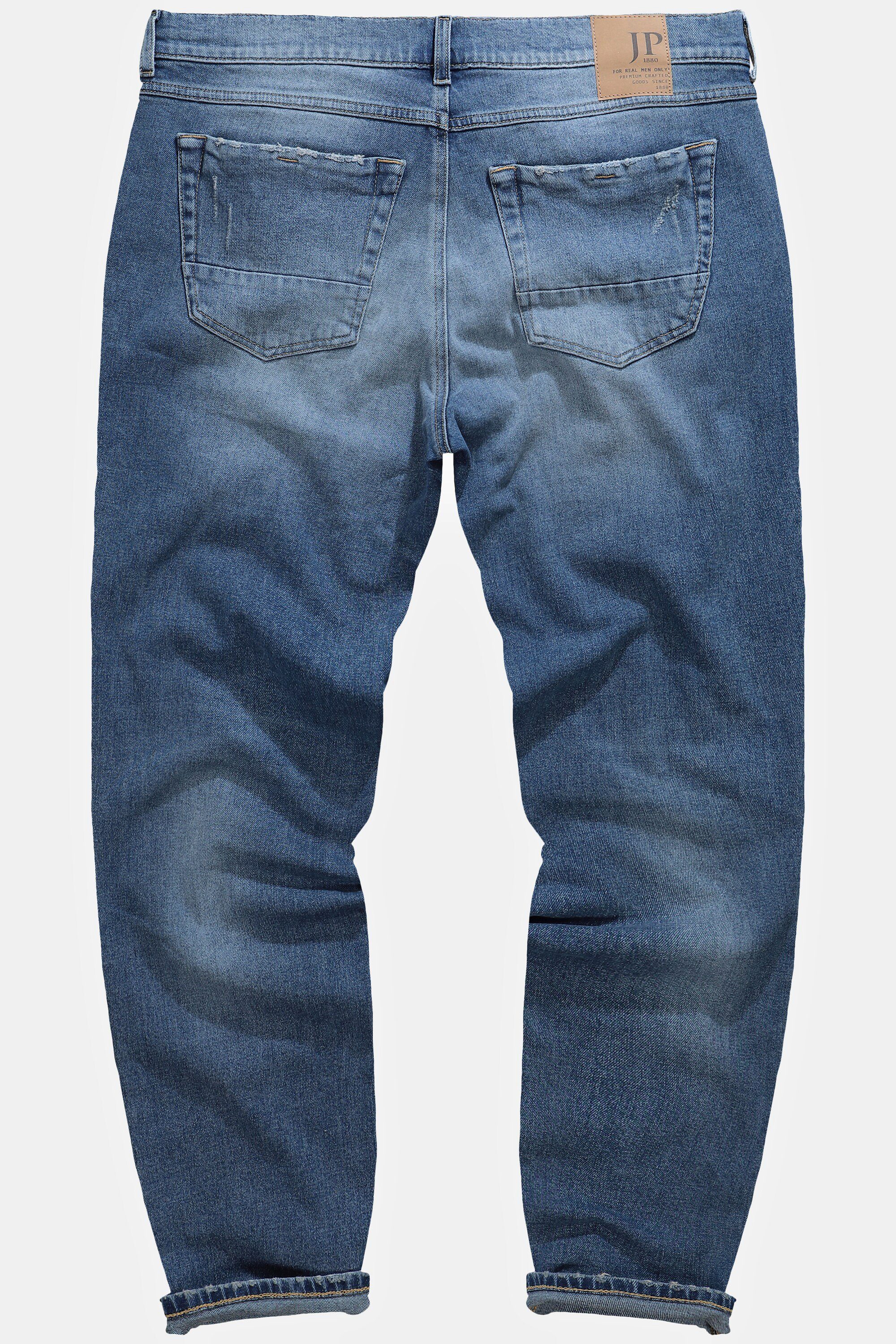 JP1880 5-Pocket-Jeans Jeans FLEXNAMIC® Denim bleached Destroy-Look