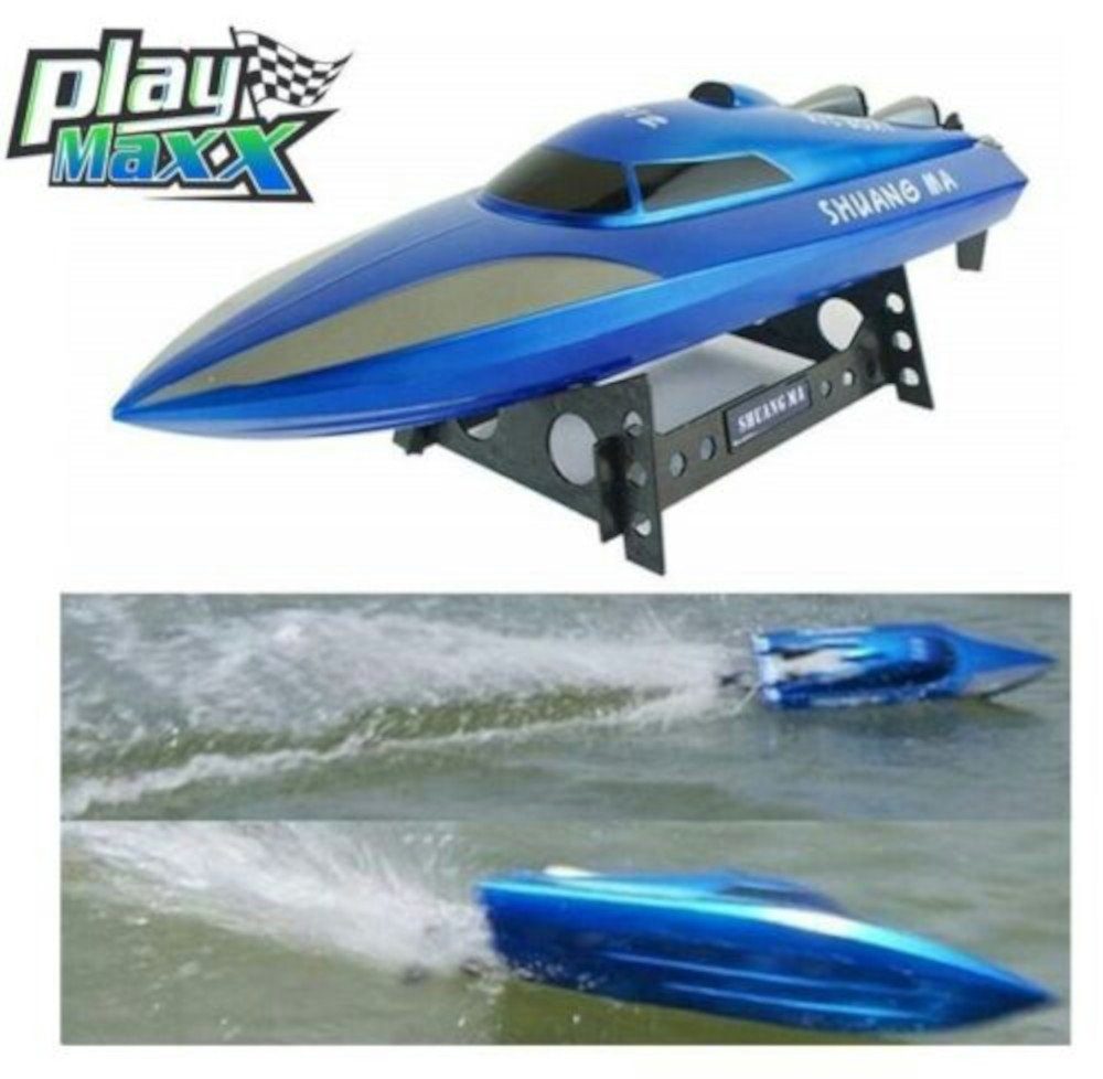 RC-Boot RC 2,4 Ghz. Speedboot TYPHOON ferngesteuertes Schiff Boot Rennboot