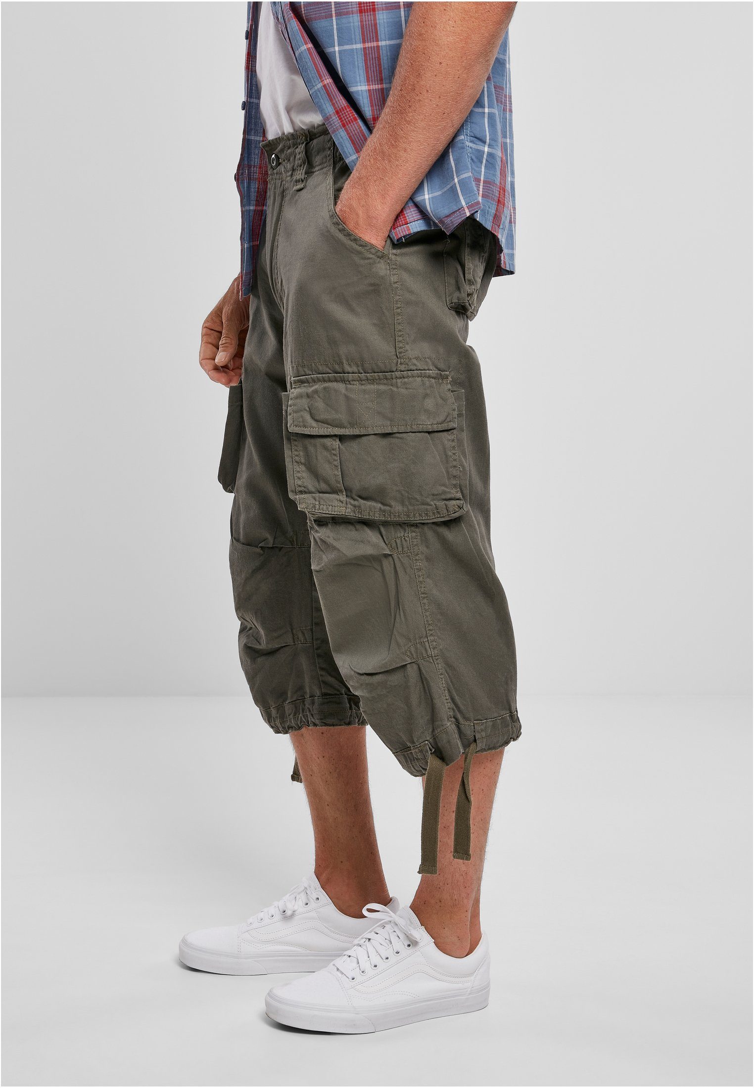 3/4 Urban olive Herren Brandit Legend (1-tlg) Shorts Cargo Stoffhose