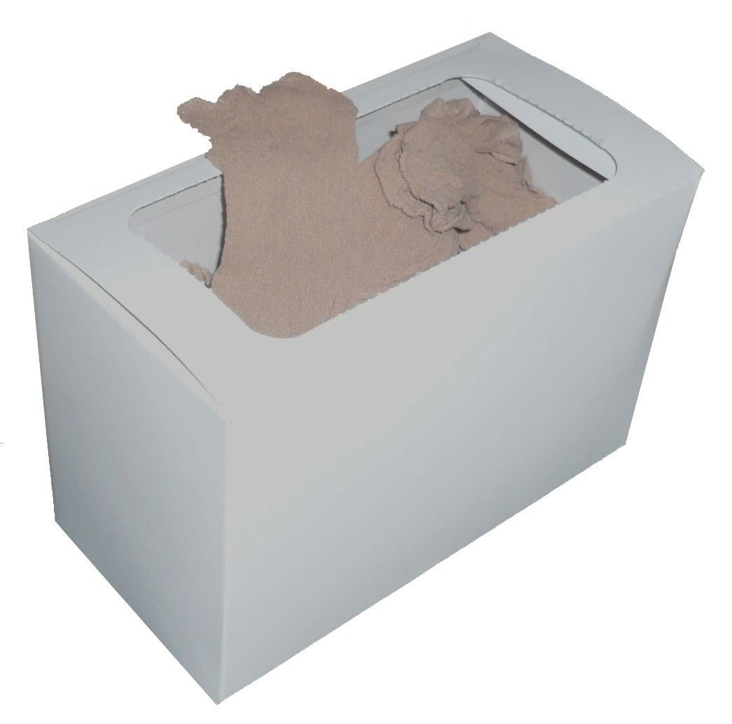 Stück 100 Feinsöckchen Spenderbox Prime® (100-Paar) in Cotton