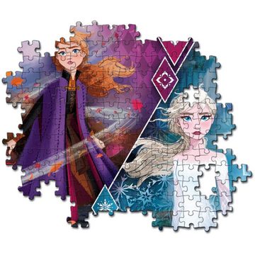 Clementoni® Puzzle Glitter - Disney Frozen 2, 104 Puzzleteile