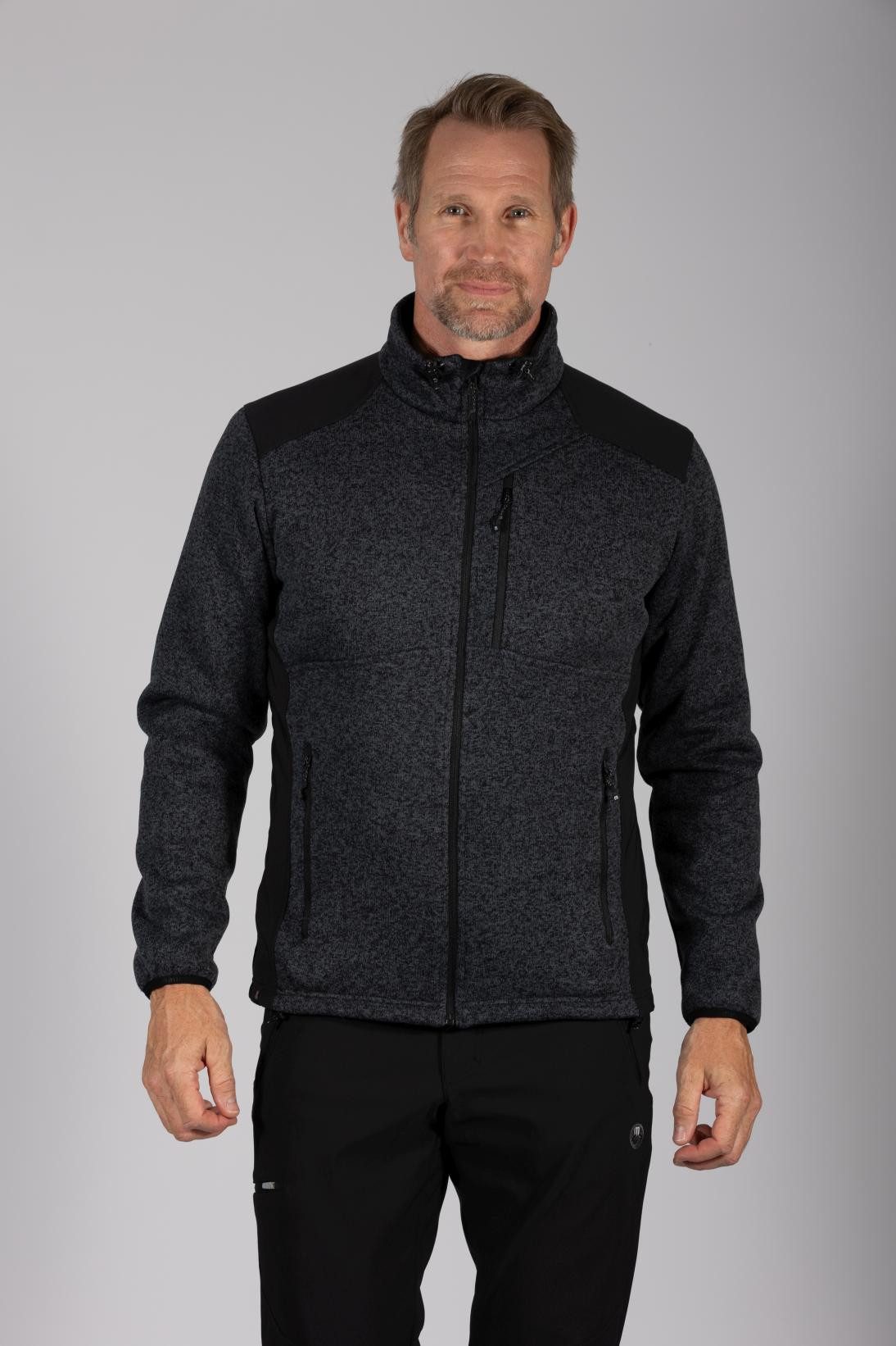 Maul Sport® Strickfleecejacke Maul Herren Brunnthal II Strickfleecejacke