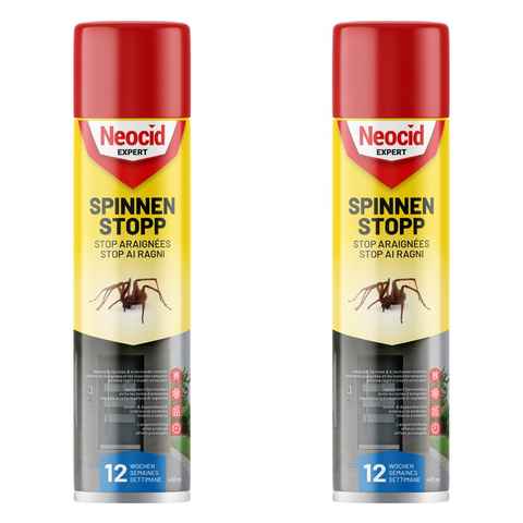 NEOCID Expert Insektenspray Spinnen-Spray Hochwirksam gegen Spinnen, 0.8 l, unmittelbarer Knock-down Effekt