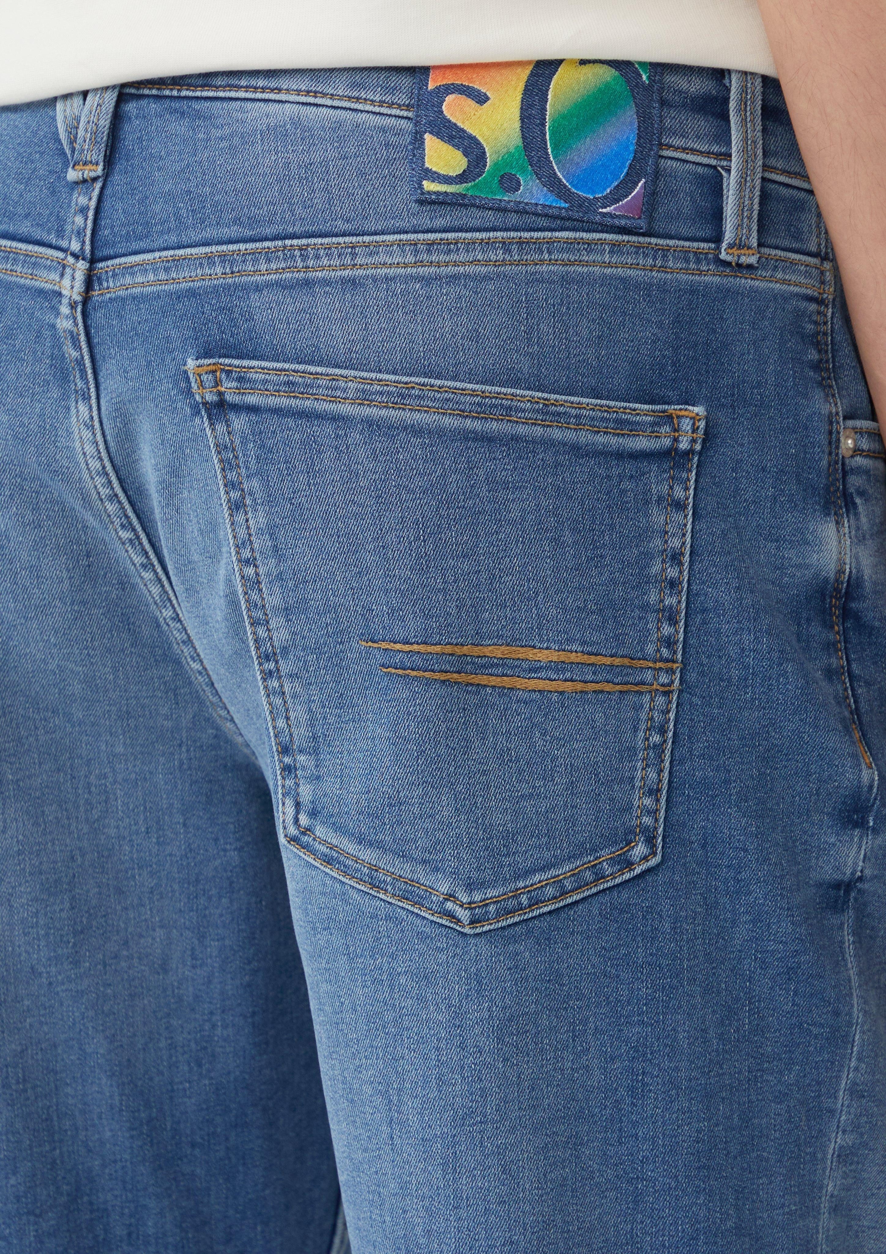 s.Oliver Stoffhose Jeans-Shorts / Regular Fit günstig online kaufen