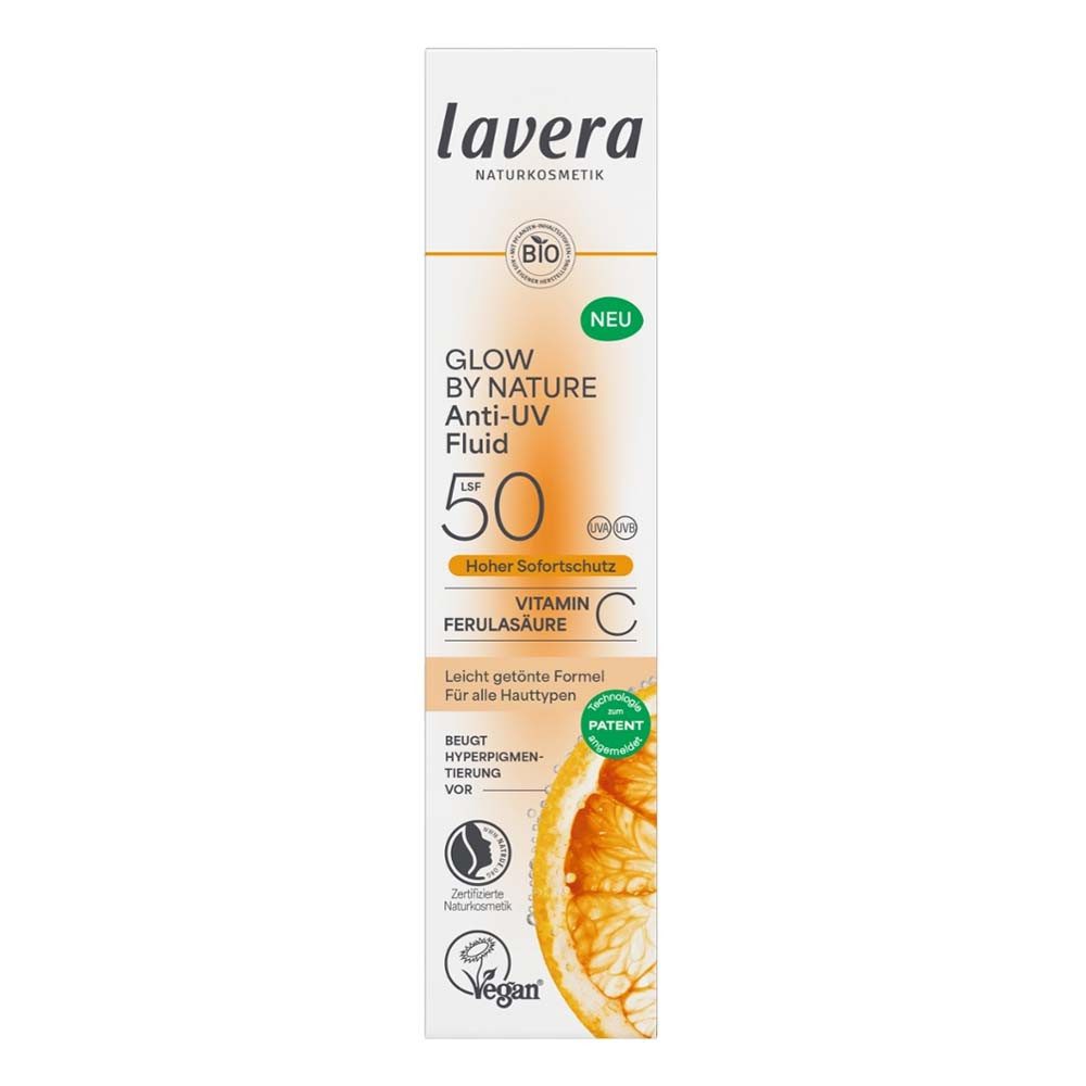 lavera Gesichtsfluid Glow by Nature - Anti-UV Fluid LSF50 40ml