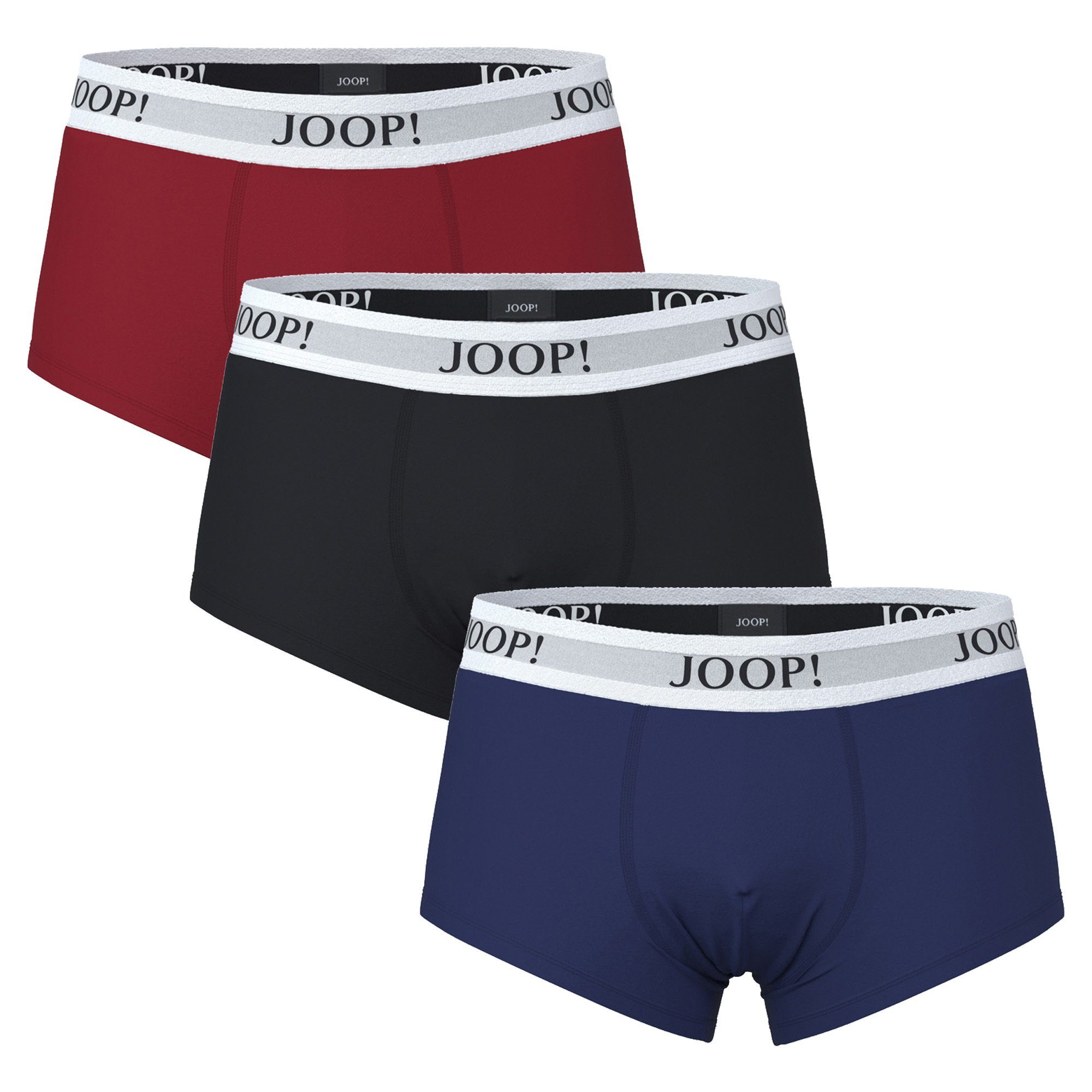 Joop! Boxer 3er - Boxershorts, Pack Fine Herren Cotton Trunks