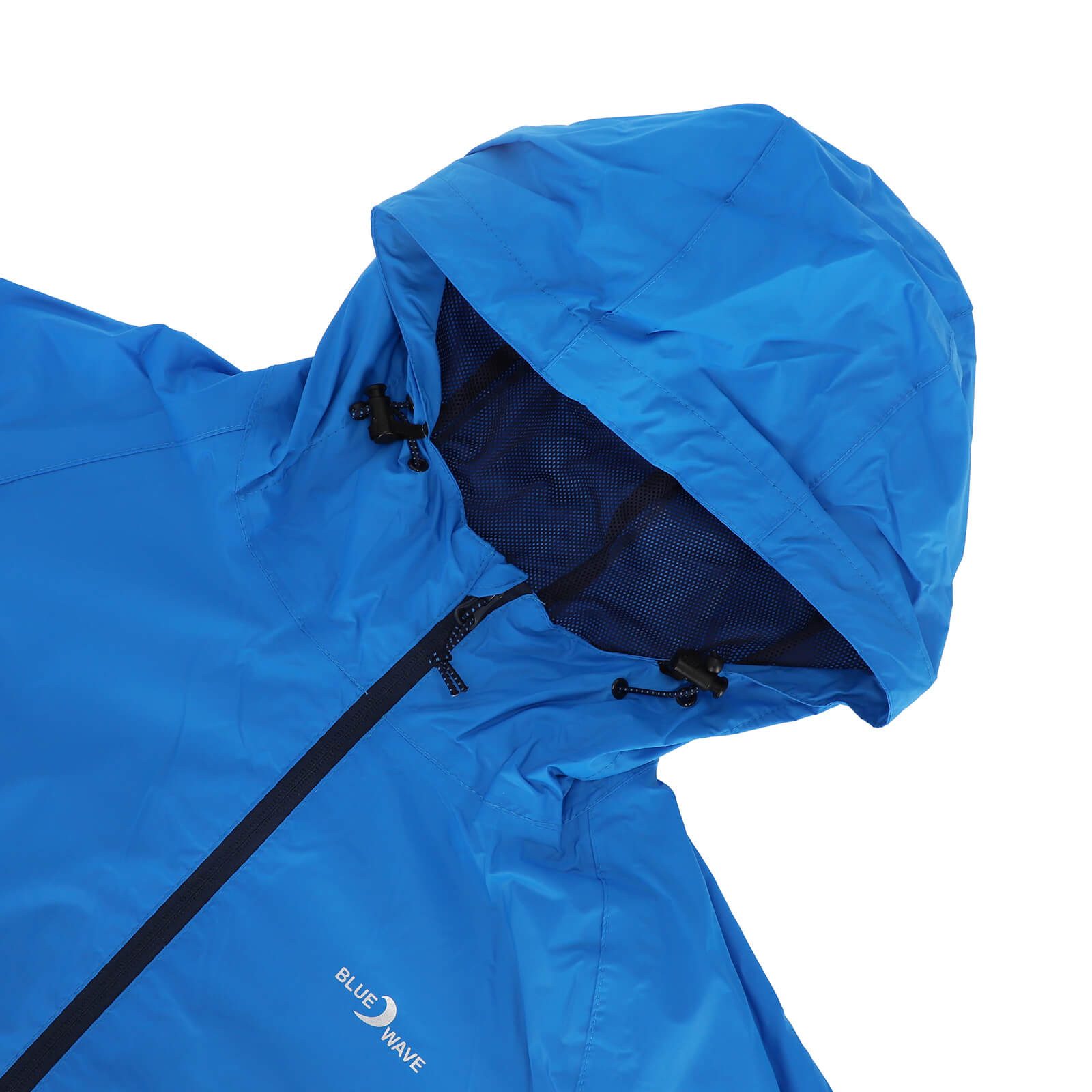 Blue Wave Funktionsjacke Fabian Herren Regenjacke - Wander- & Fahrradjacke inklusive Packsack Wasserdicht, Winddicht, Atmungsaktiv, Verschweißte Nähte, Mesh-Futter