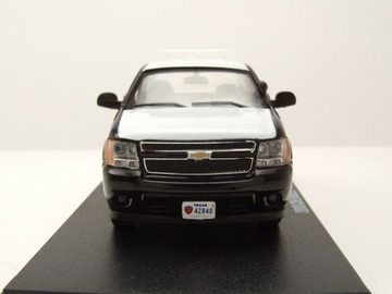 GREENLIGHT collectibles Modellauto Chevrolet Tahoe Texas Highway Patrol State Trooper 2010 schwarz Modell, Maßstab 1:43