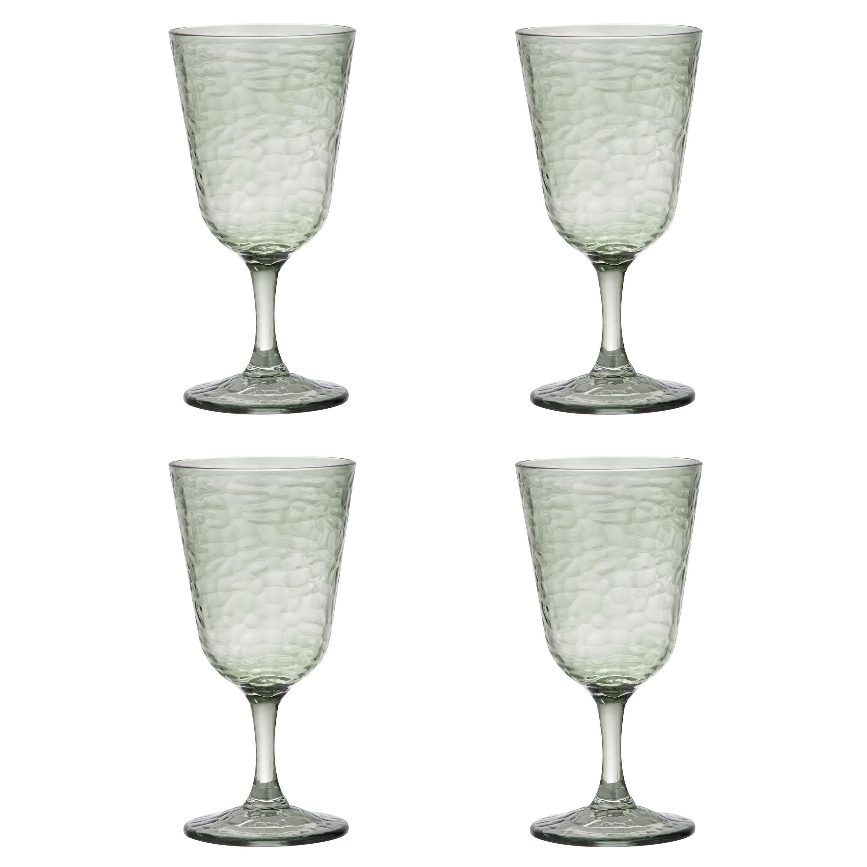Ladelle Weinglas, Acryl, Wirkt wie Glas, Outdoor, Strapazierfähig, Modern, Acryl, 370ml