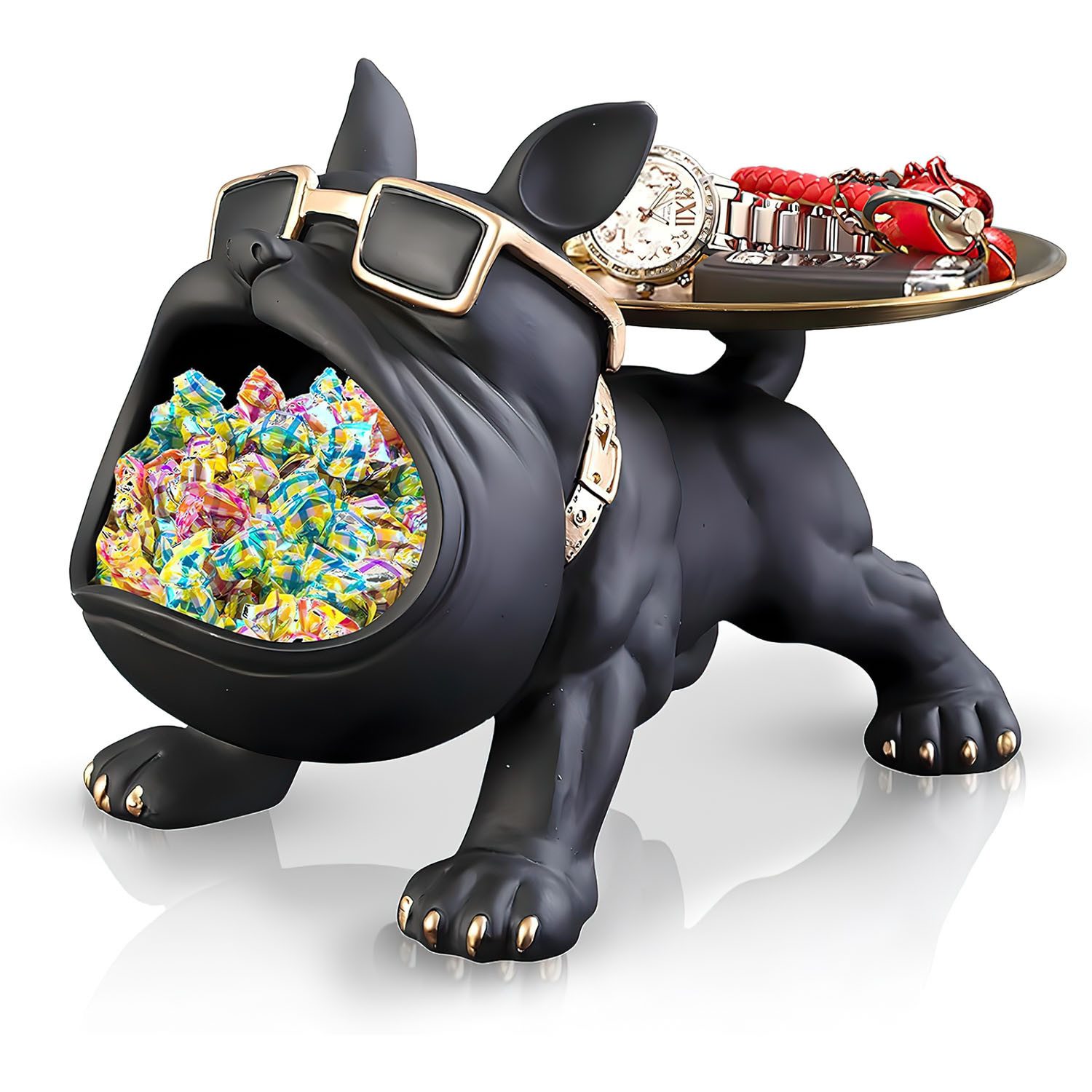 Refined Living Dekoschale Bulldogge Skulptur Deko günstig online kaufen
