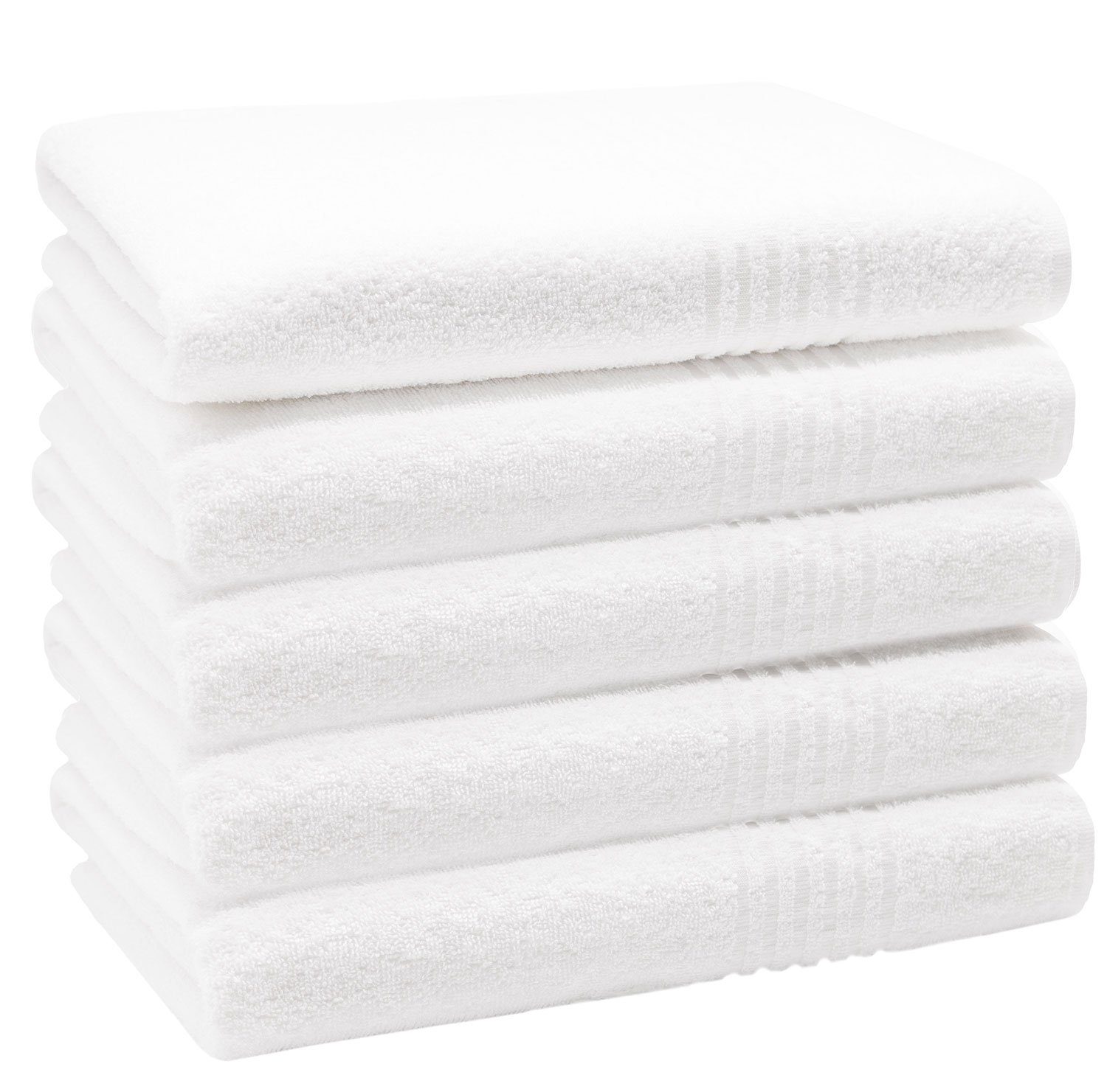 ZOLLNER Duschtücher, Walkfrottier (5-St), 70 x günstig online kaufen