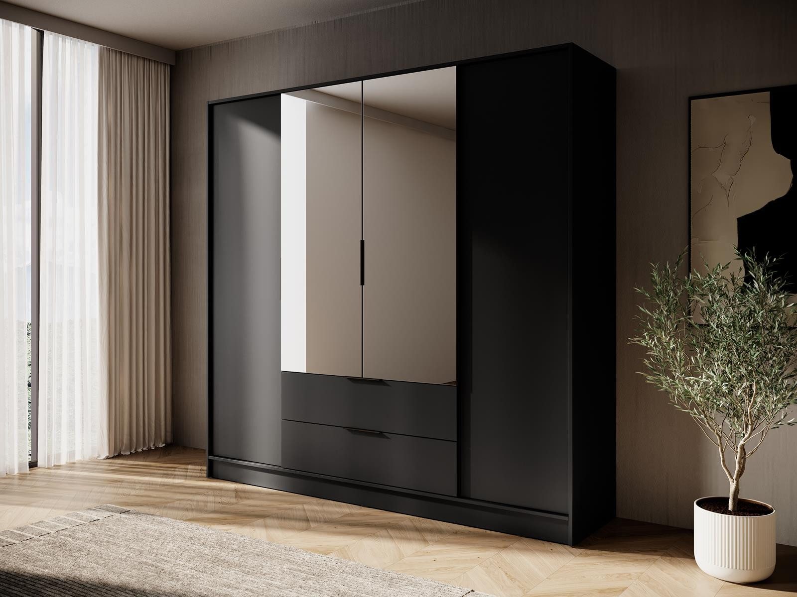 Compleo Drehtürenschrank mit 2 Schubladen KALS günstig online kaufen