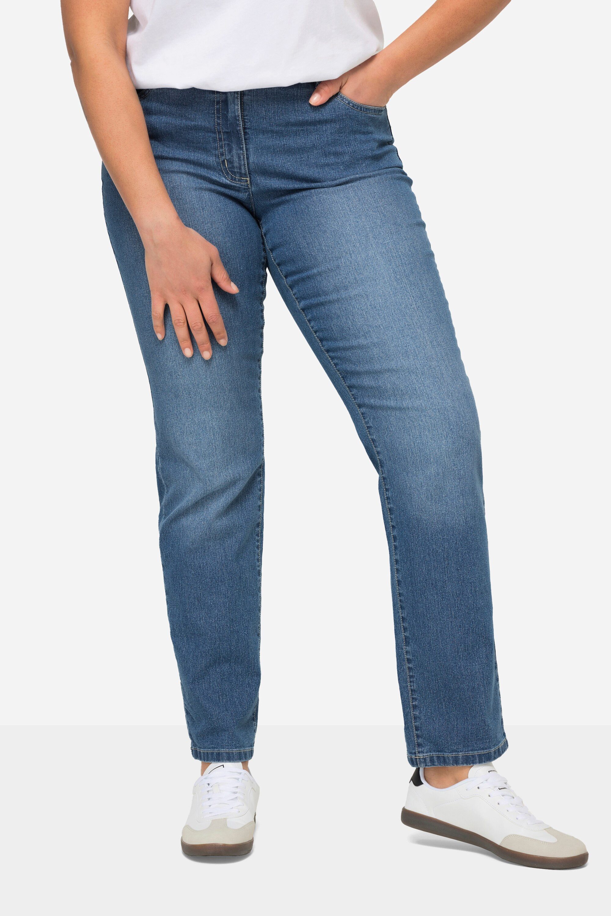 Angel of Style Regular-fit-Jeans Jeans Paula Straight Fit Stretchkomfort 5-Pocket