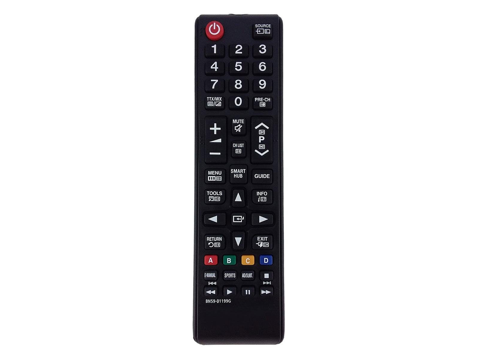 azurano BN59-01199G Fernbedienung (für SAMSUNG BN59-01199G für SAMSUNG Smart TV J-Serie, JU-Serie)