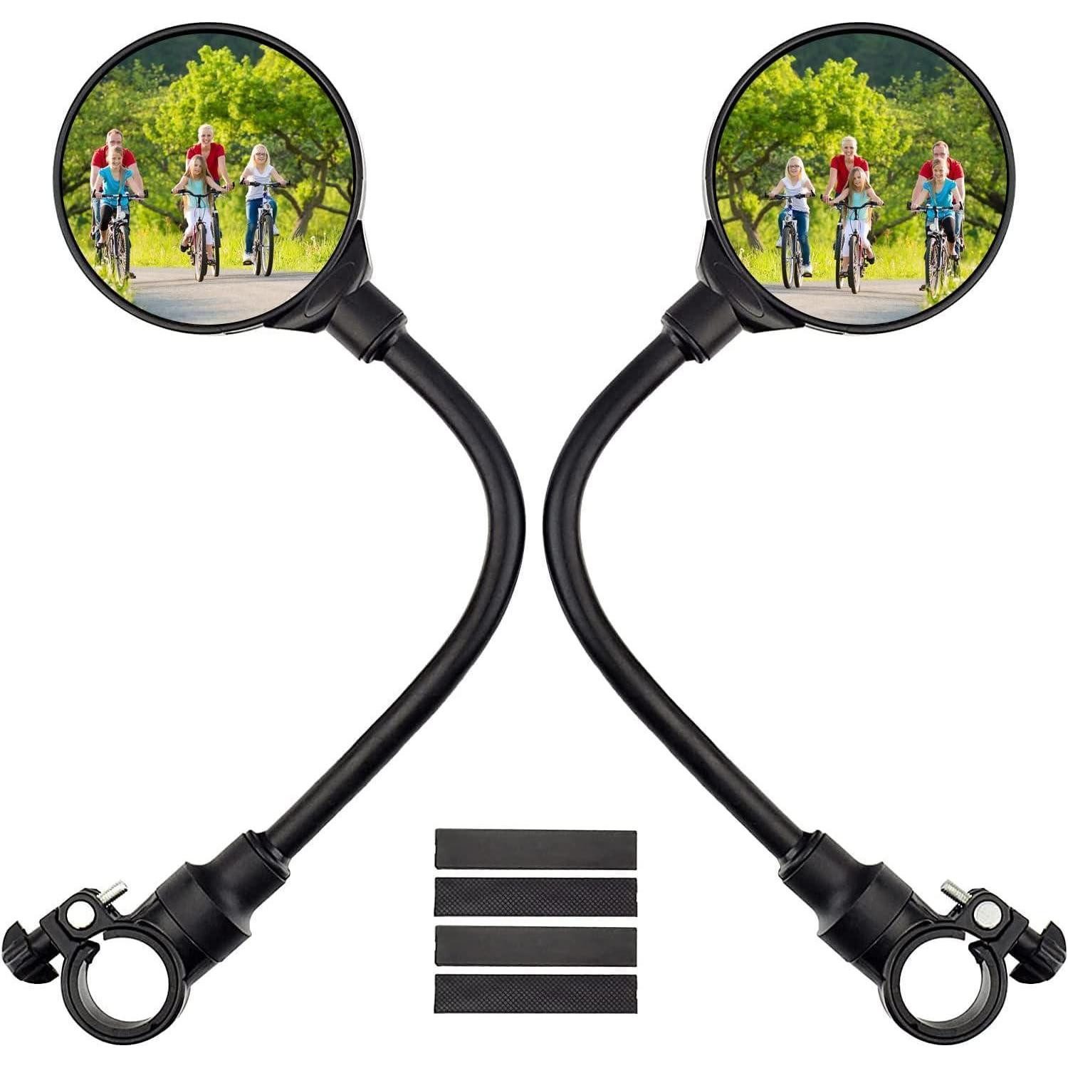 Fahrradspiegel Fahrradspiegel 2 Stück 360° Drehbar für 22-32mm Lenker - Sicherer