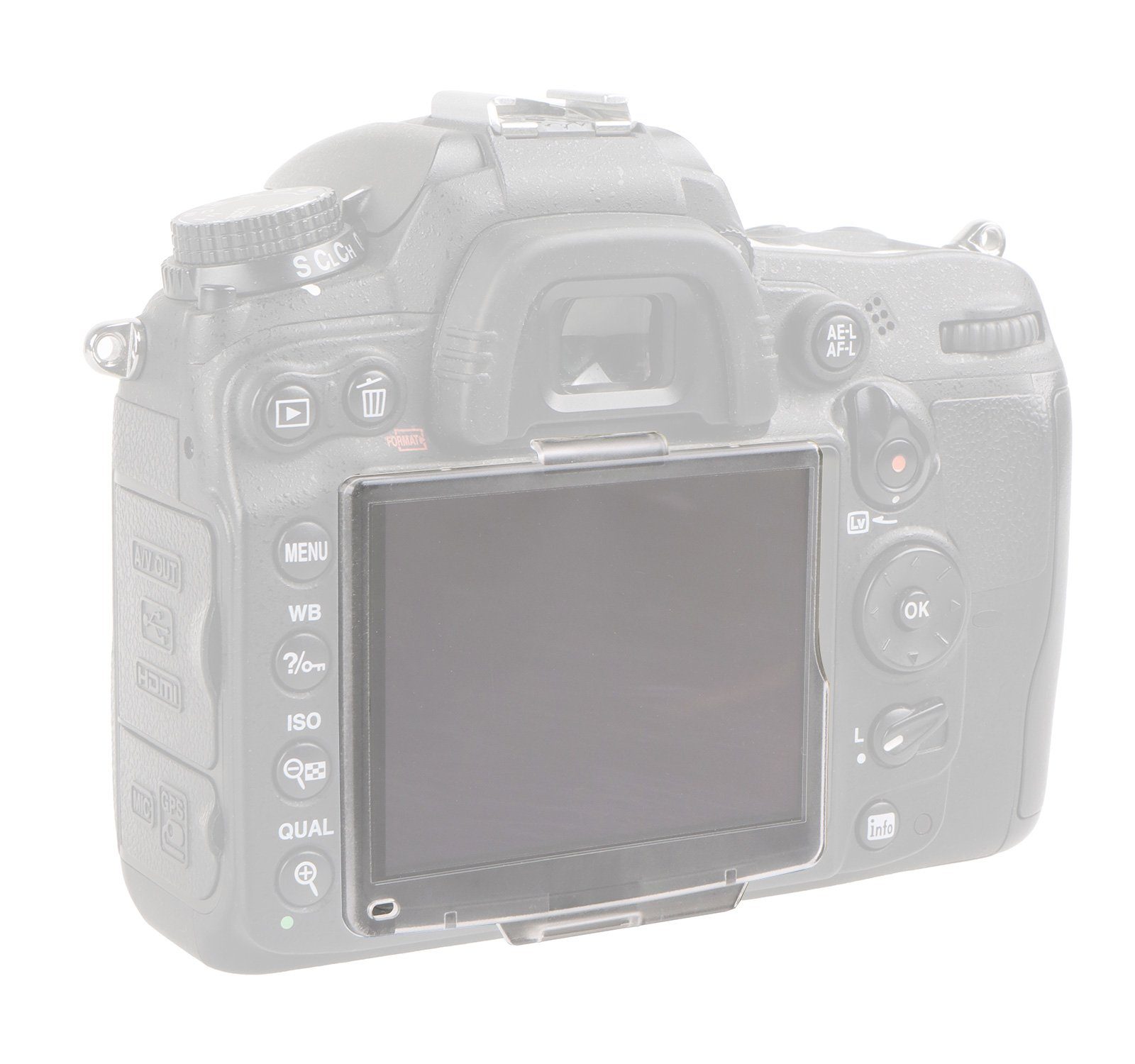ayex für ayex Cover LCD Reinigungs-Set BM-9) Displayschutz D700 Nikon (ersetzt