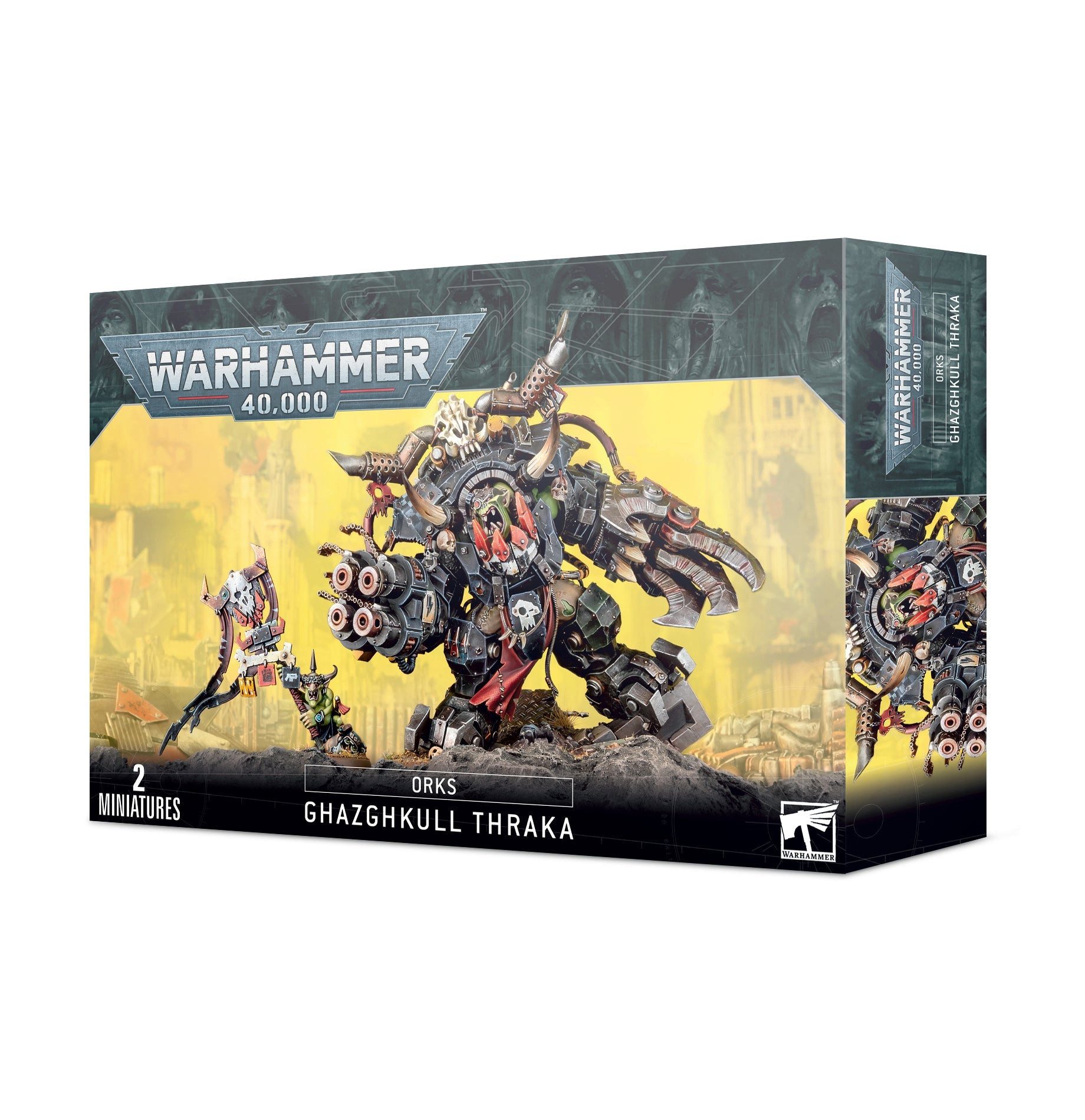 Spielfigur Warhammer 40.000 Orks Ghazghkull Thraka