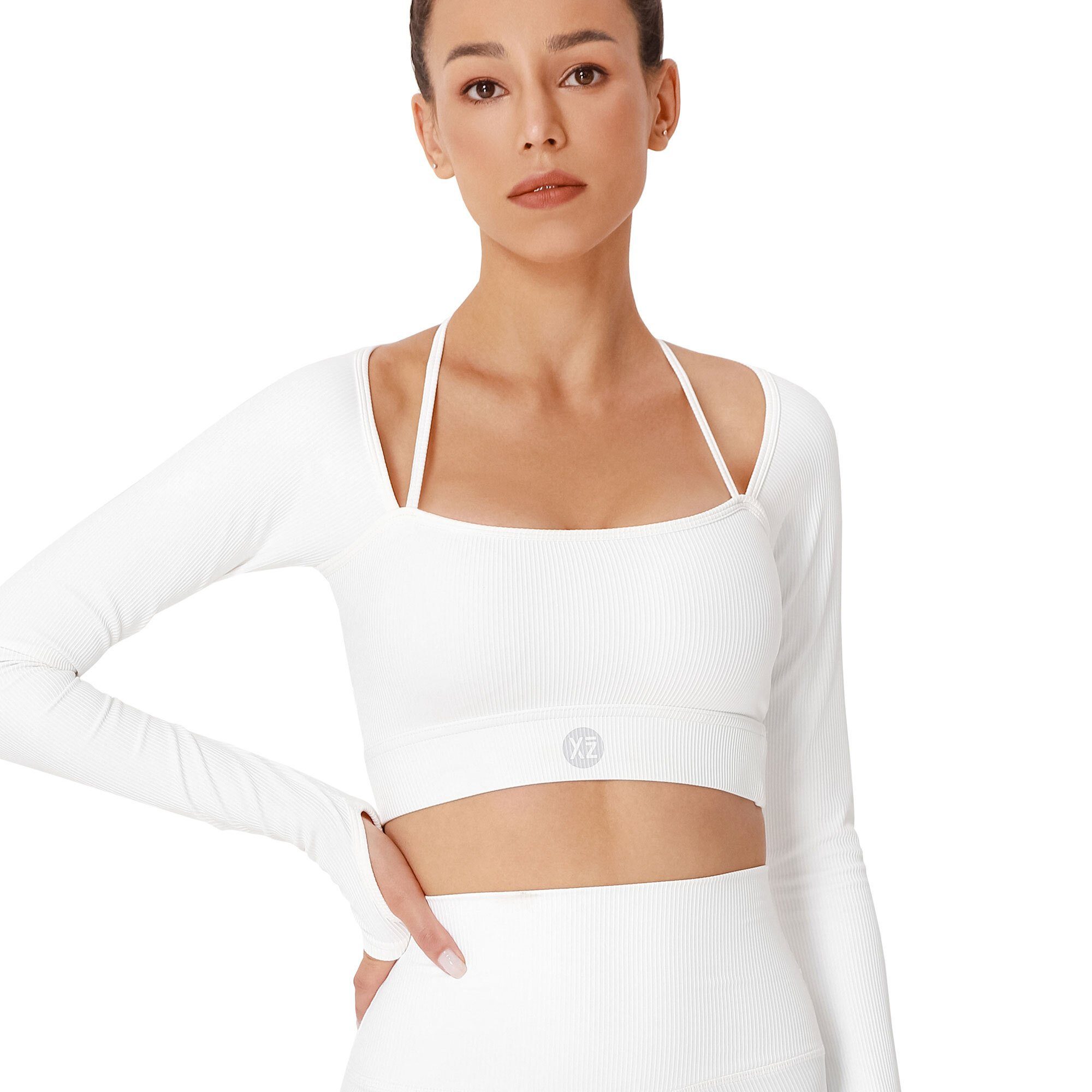 YEAZ Yogatop CLUB LEVEL Long Top (1-tlg) Perfekt für Workouts, Yoga, Fitnes günstig online kaufen