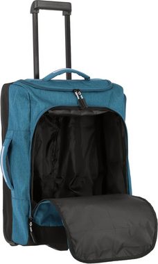 travelite Weichgepäck-Trolley Kick Off S, 55 cm, 2 Rollen, Handgepäck-Koffer Reisegepäck Reisekoffer Trolley Freizeittasche