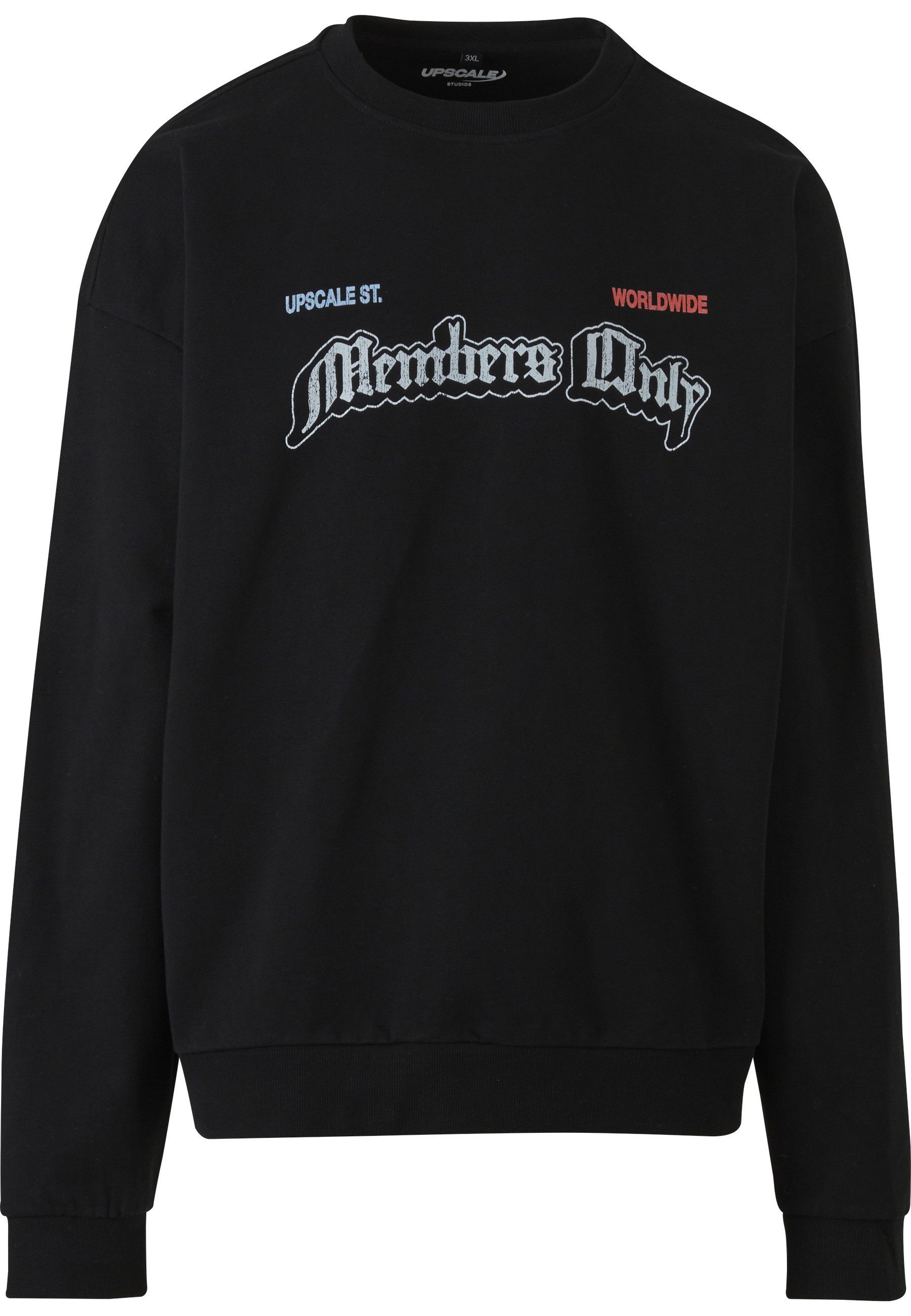 Rundhalspullover Upscale by Mister Tee Only Members Oversize Crewneck