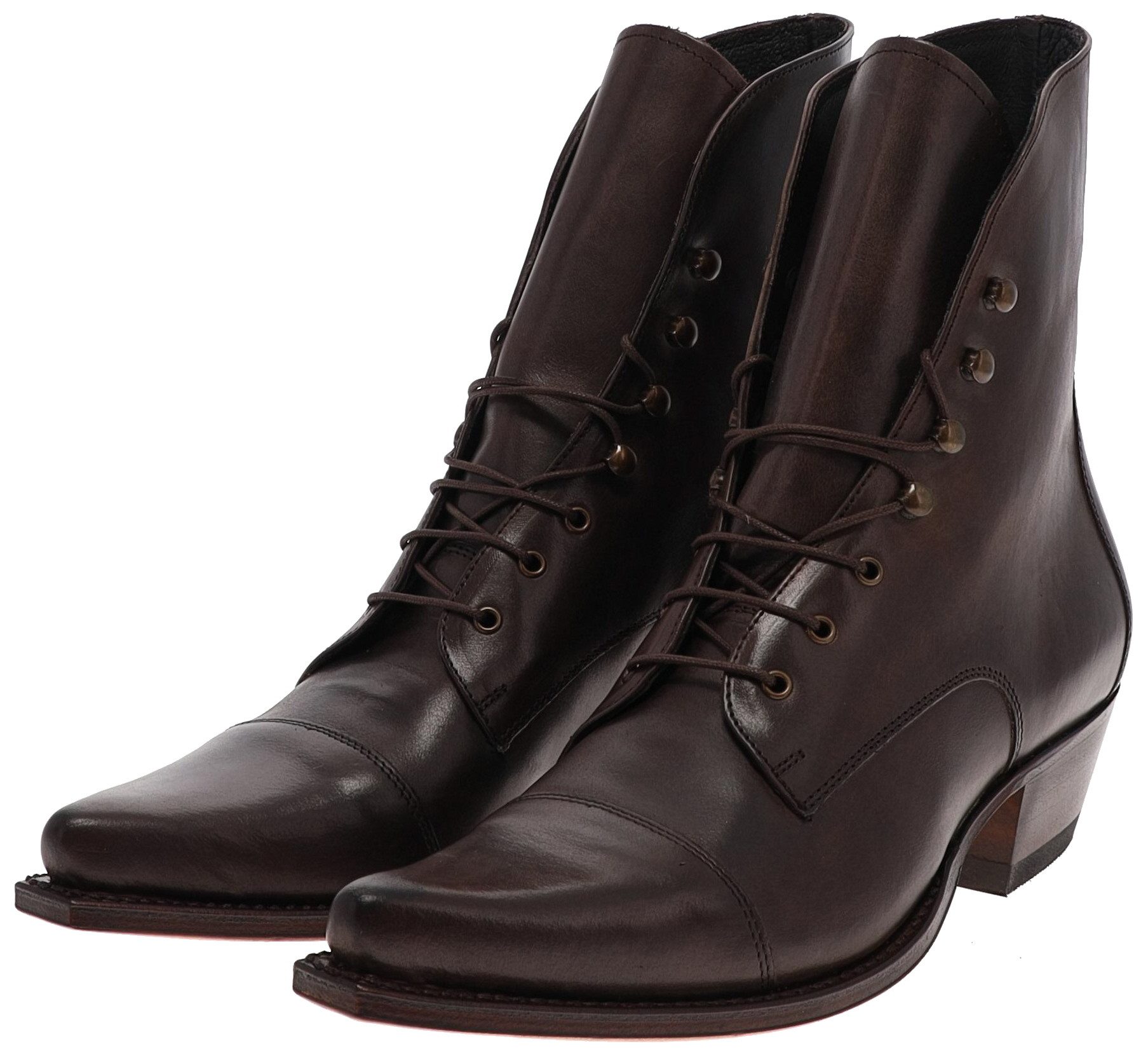 Sendra Boots 2699 Braun Stiefelette Rahmengenäht Damen Westernstiefelette