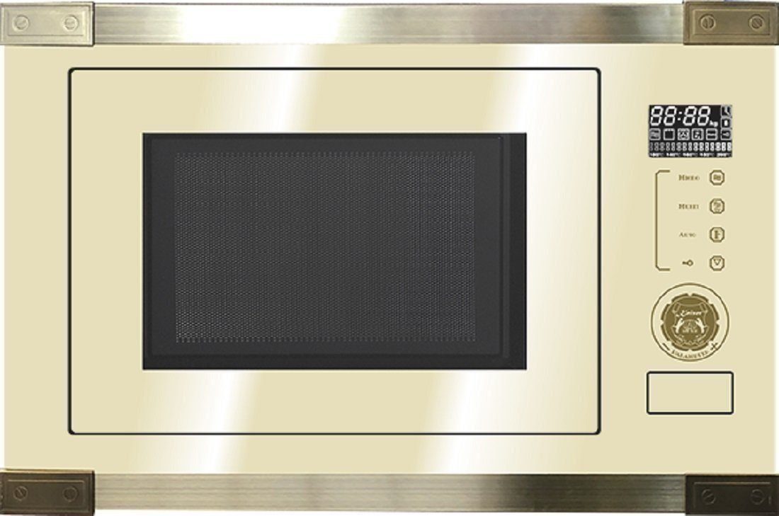 Kaiser Küchengeräte Einbau-Mikrowelle, 25,00 l, Einbau-Mikrowelle, 25 l, Retro MIkrowell, 60cm