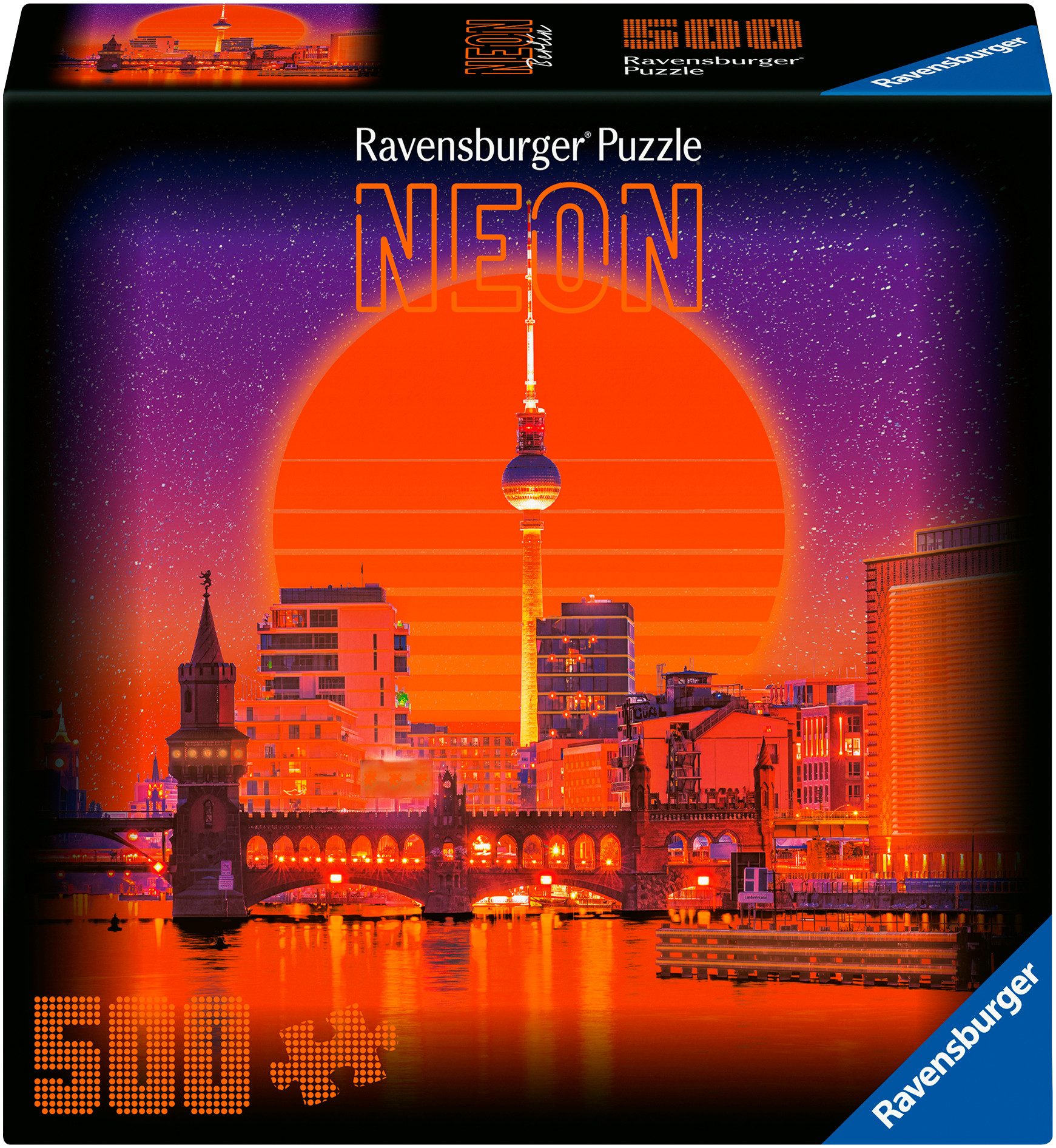 Ravensburger Puzzle Berlin, 500 Puzzleteile, Made in Germany