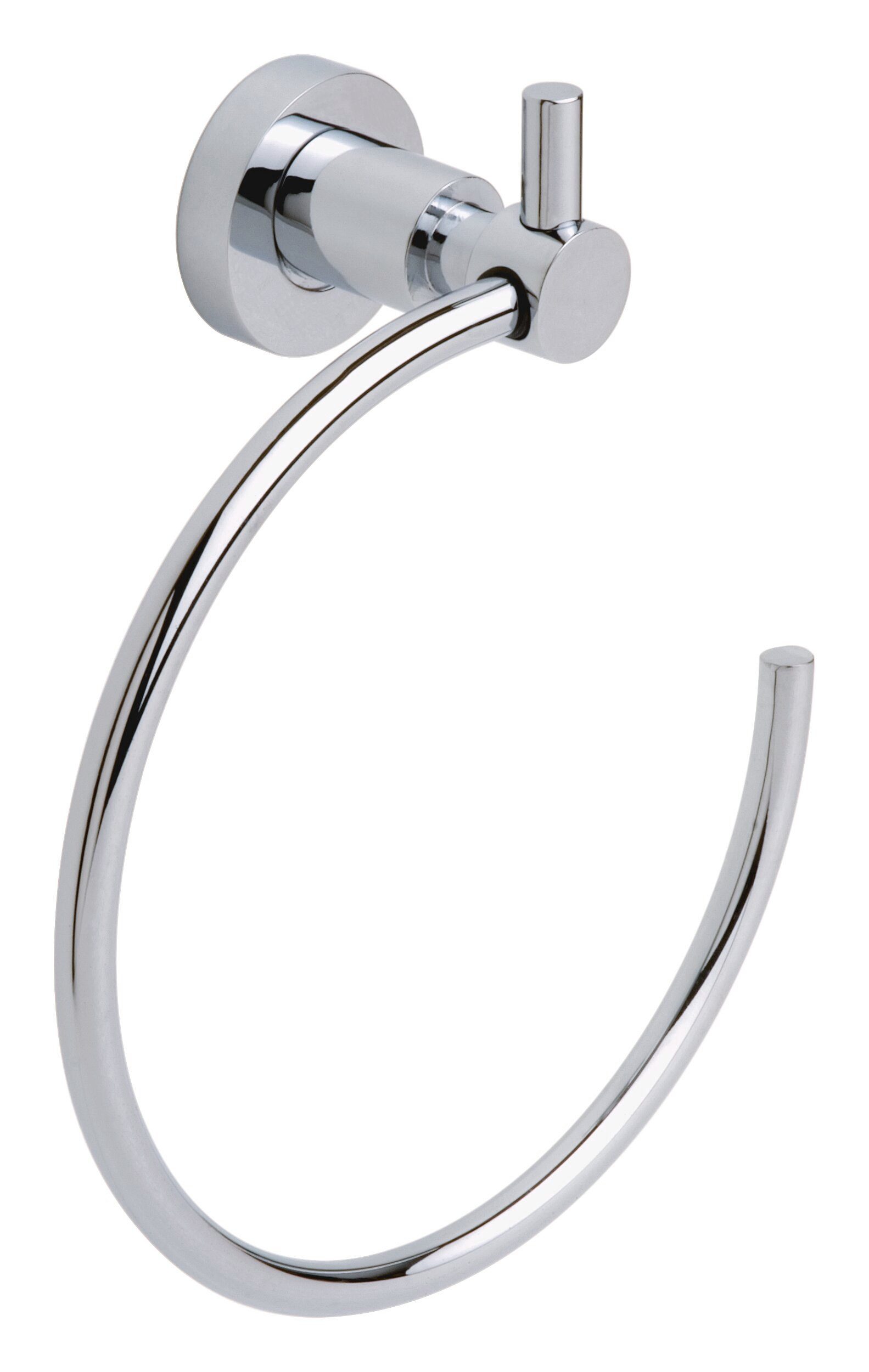 tesa Handtuchring 1x tesa LOXX Handtuchring Edelstahl, chrom 7,6 cm : 18,5 cm : 21 cm