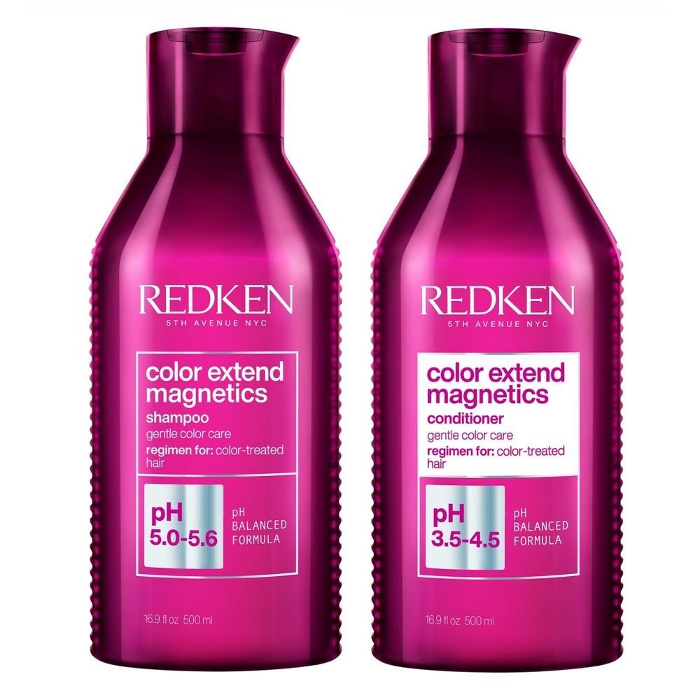 Shampoo 500 + Color - Redken 500 Conditioner Haarpflege-Set ml ml Set Extend Magnetics