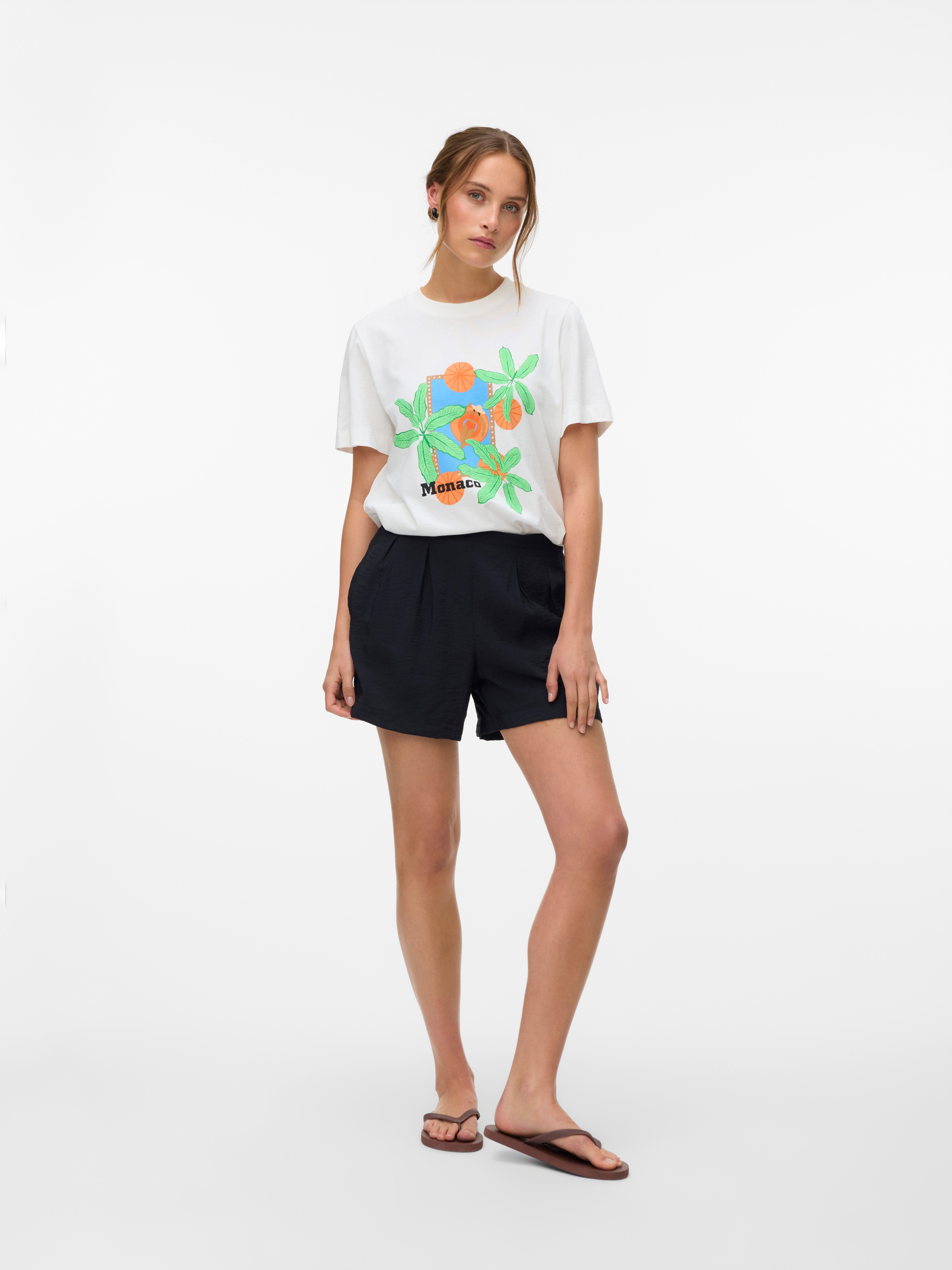 Vero Moda Kurzarmshirt VMBETA METTE SS TOP BOX JRS GA