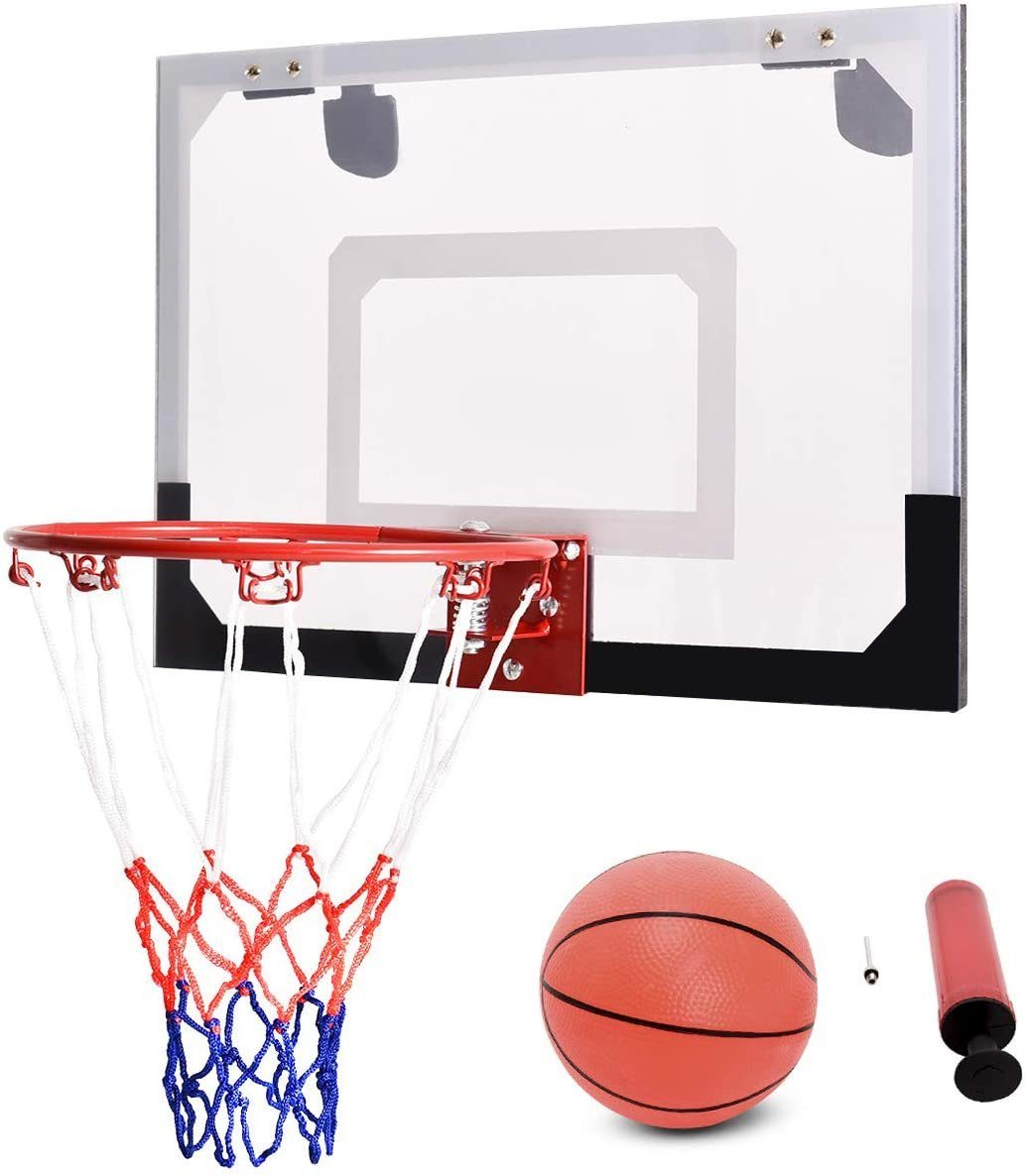 vidaXL Kinder Basketball Set Verstellbar Basketballkorb Ball Basketballständer 