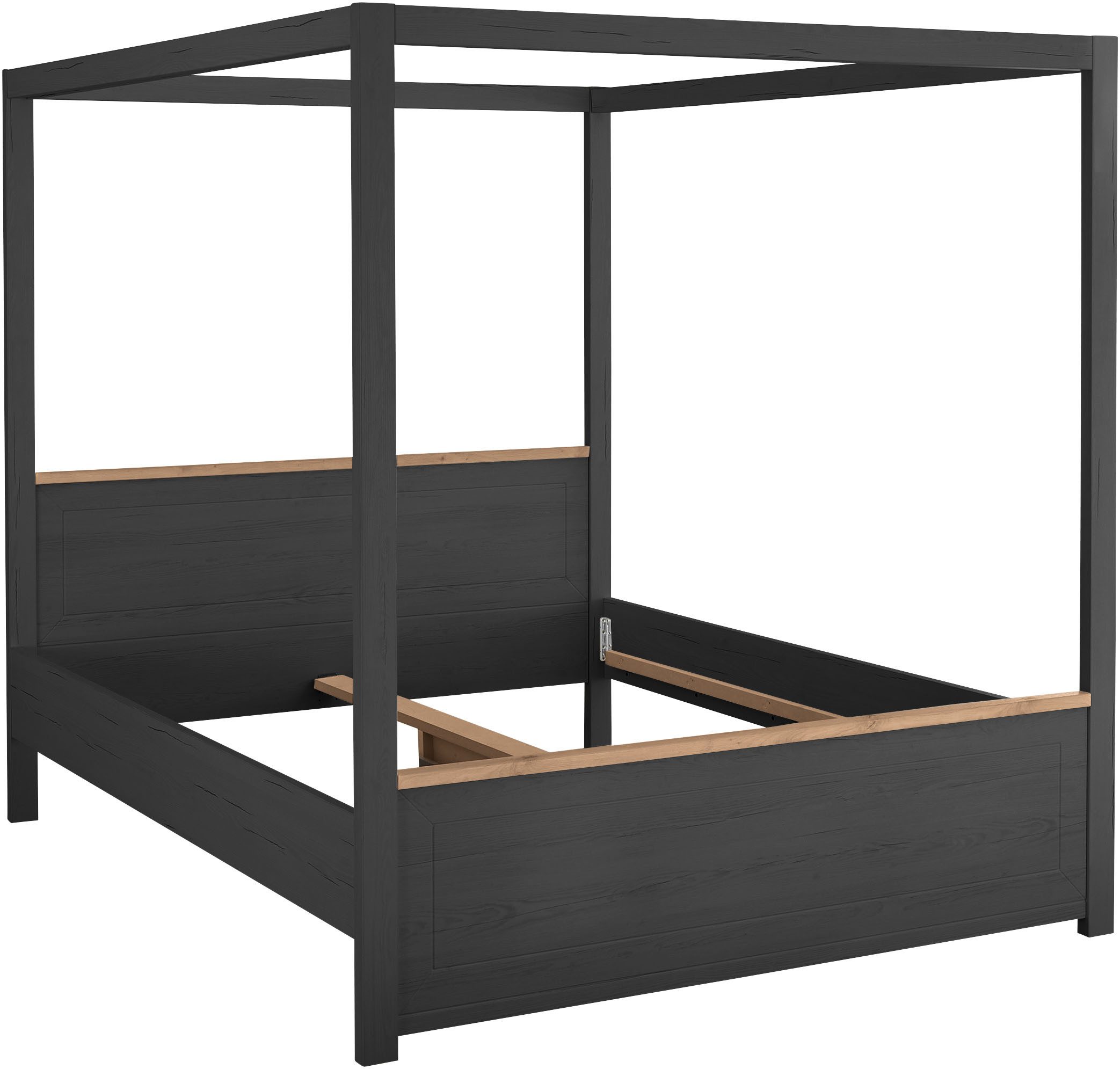 set one by Musterring Himmelbett York Schlafen (1-tlg), Liegefläche 180 x 200 cm, drei Farbausführungen, Landhausstil