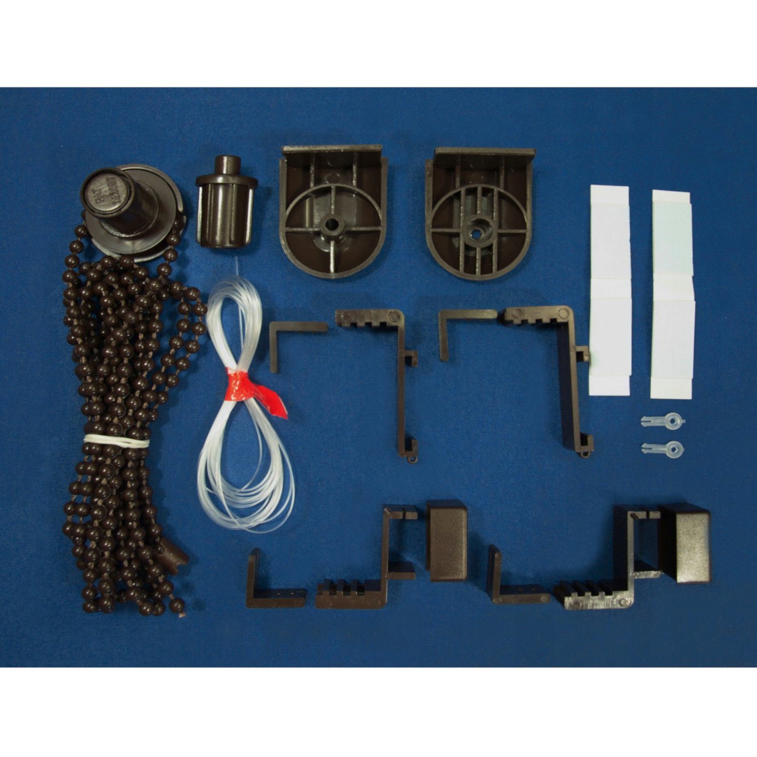 Sun mech/fi17z, Seilführung Mini Stop Weiß/Braun Rollladenkettenmechanismus