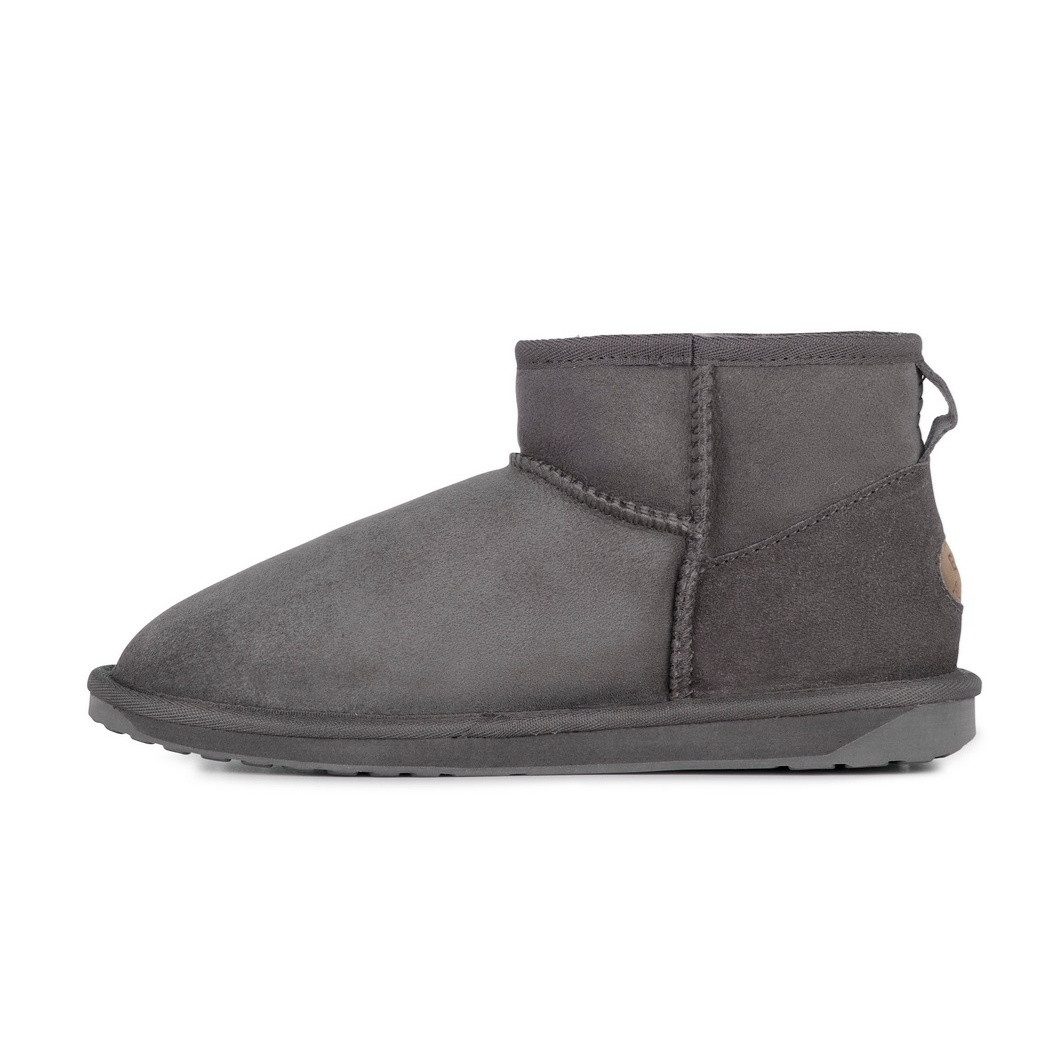 Emu Australia Stinger Micro (Fütterung aus doppeülter Schaffswolle) charcoalgrau Winterstiefel