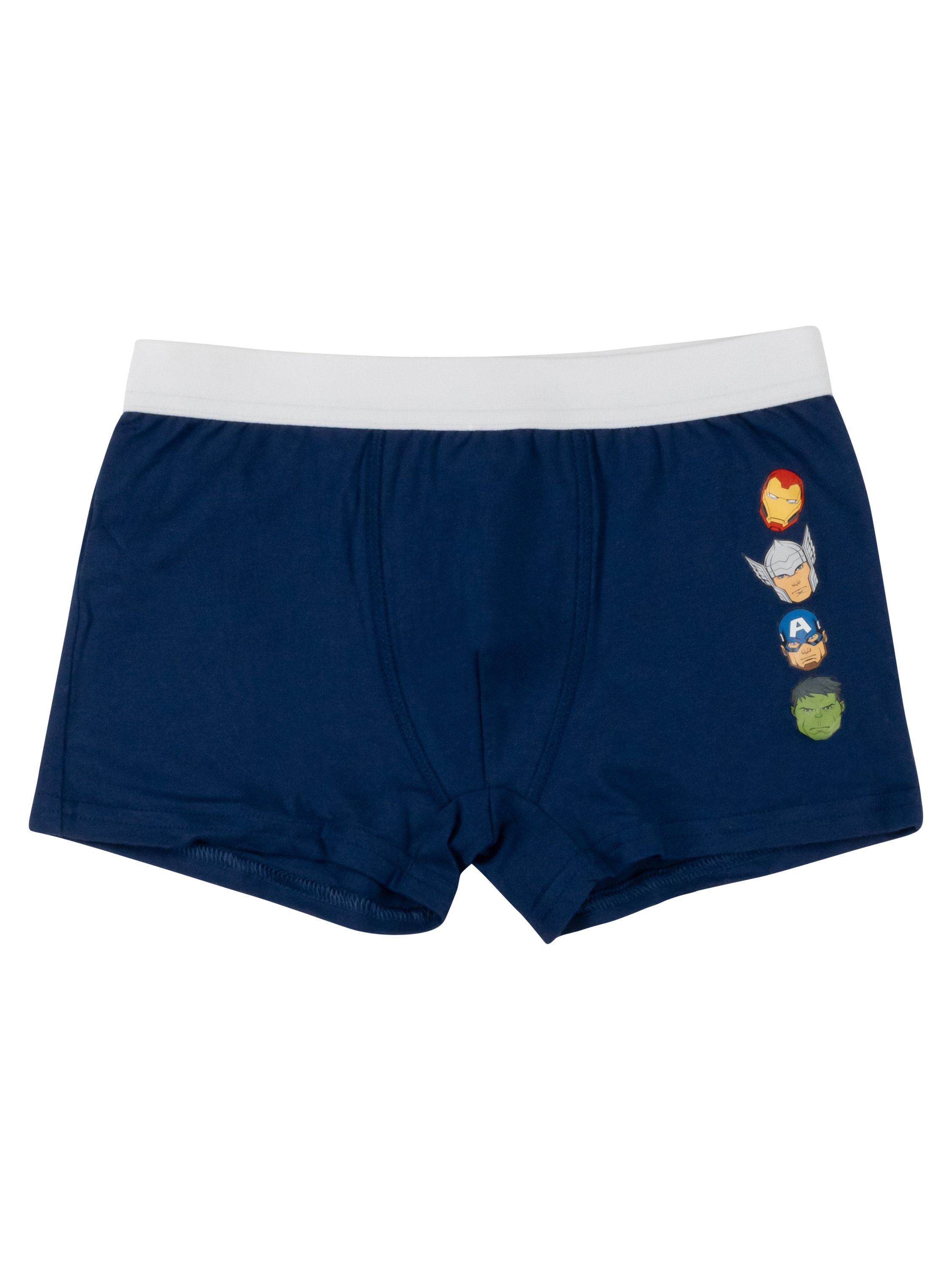 United Labels® Boxershorts Marvel The Avengers Boxershorts Unterhose Boxer (2er Pack)